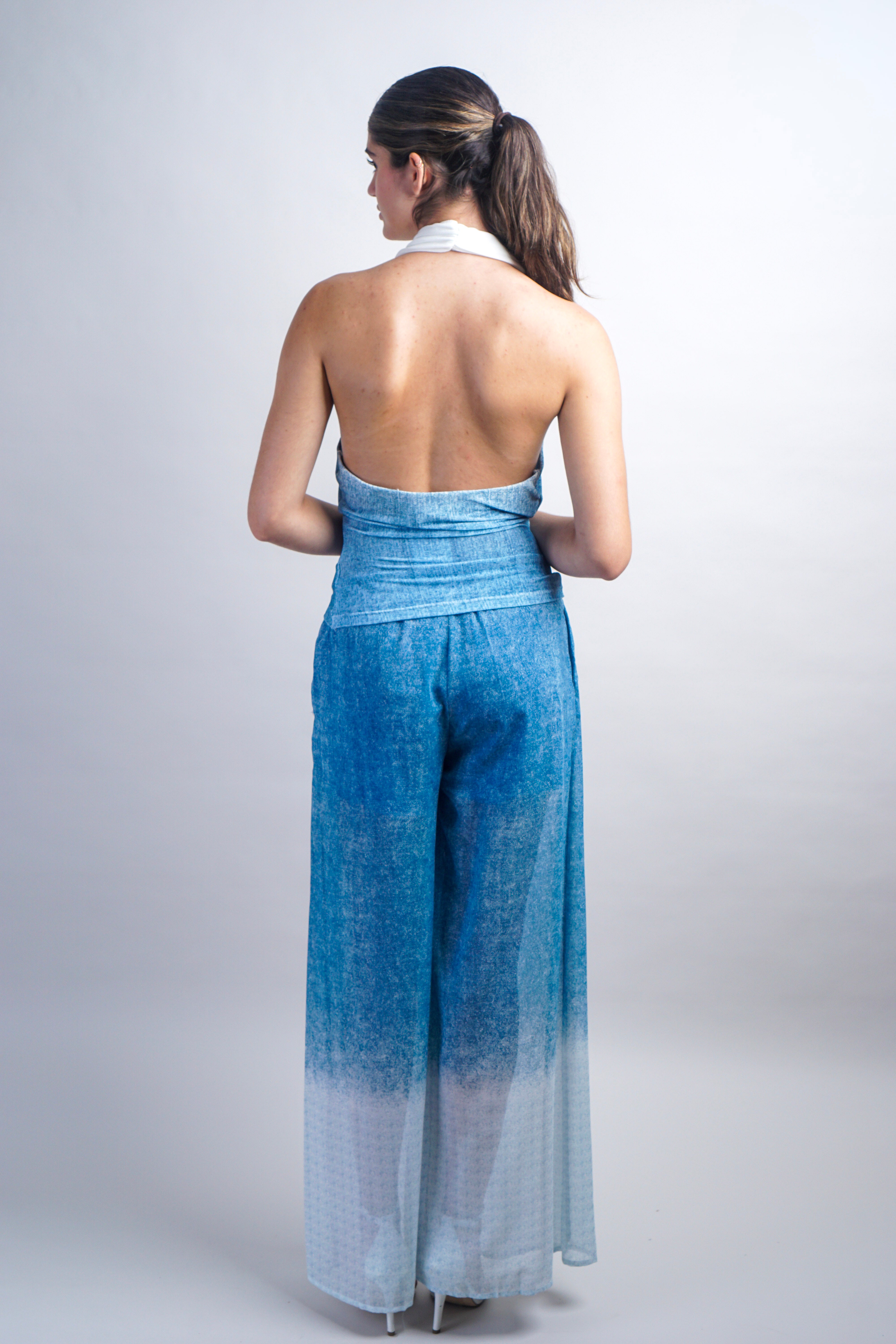 Blue Ombre Pants