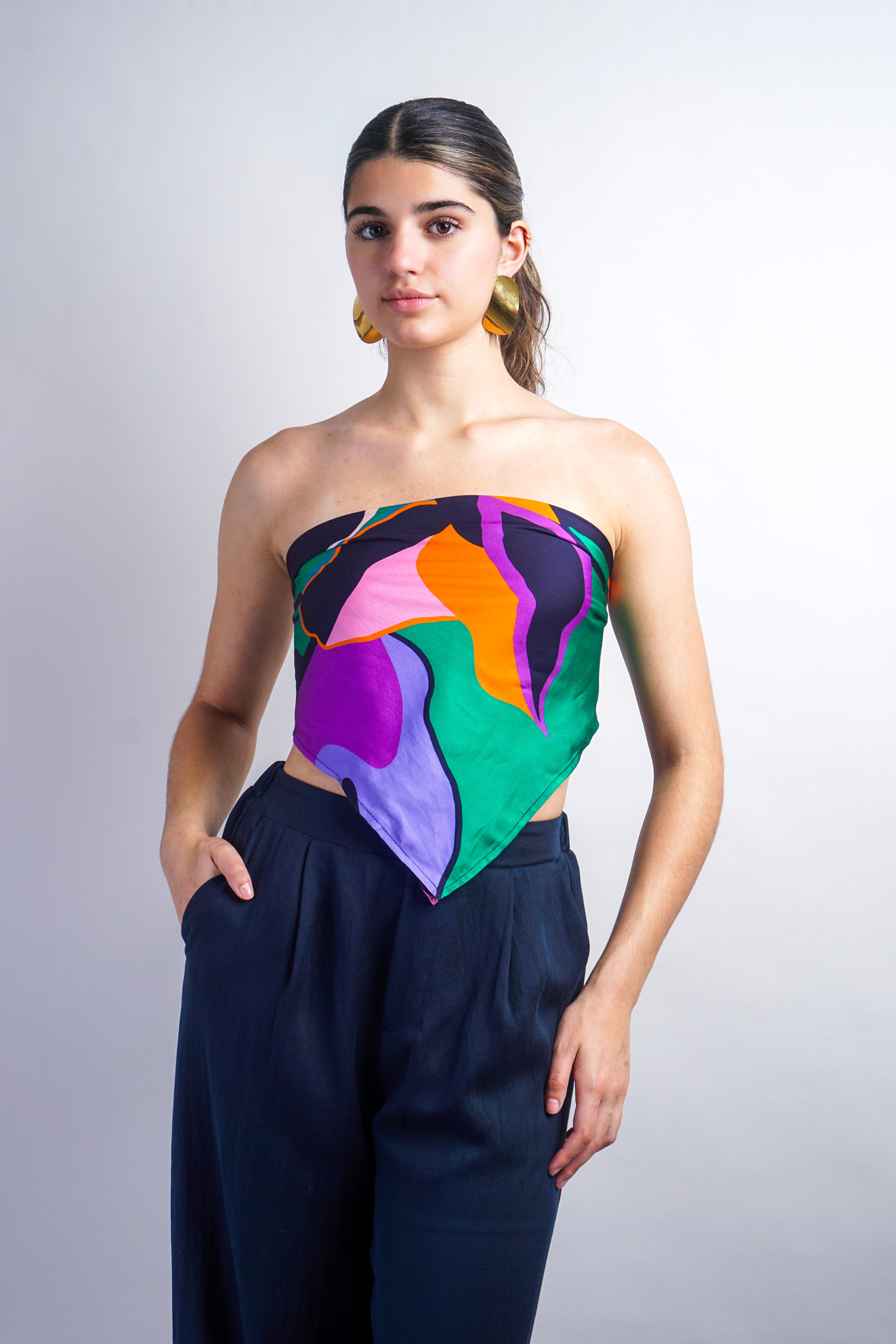 Floral Oceana Scarf