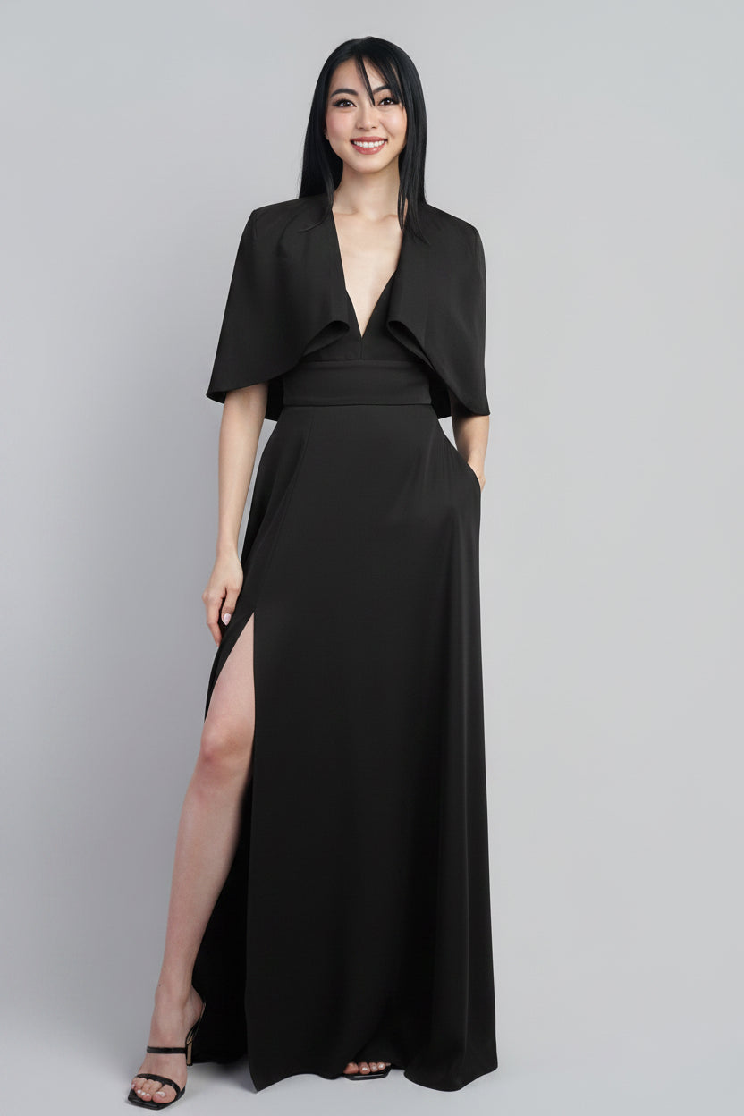 Black Short Cape/Bolera