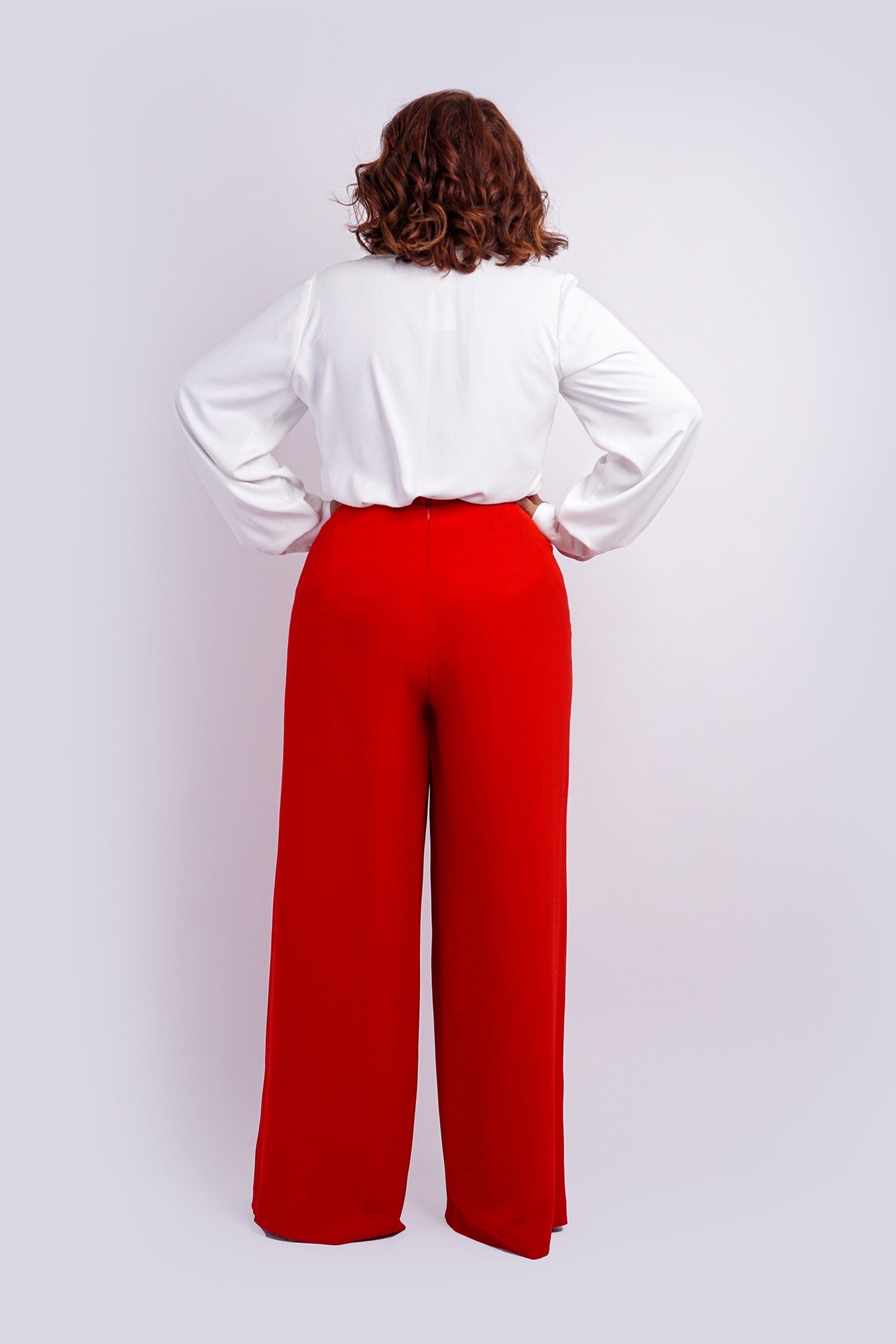 Chloe Dao BOTTOMS Red Cheryl Pants