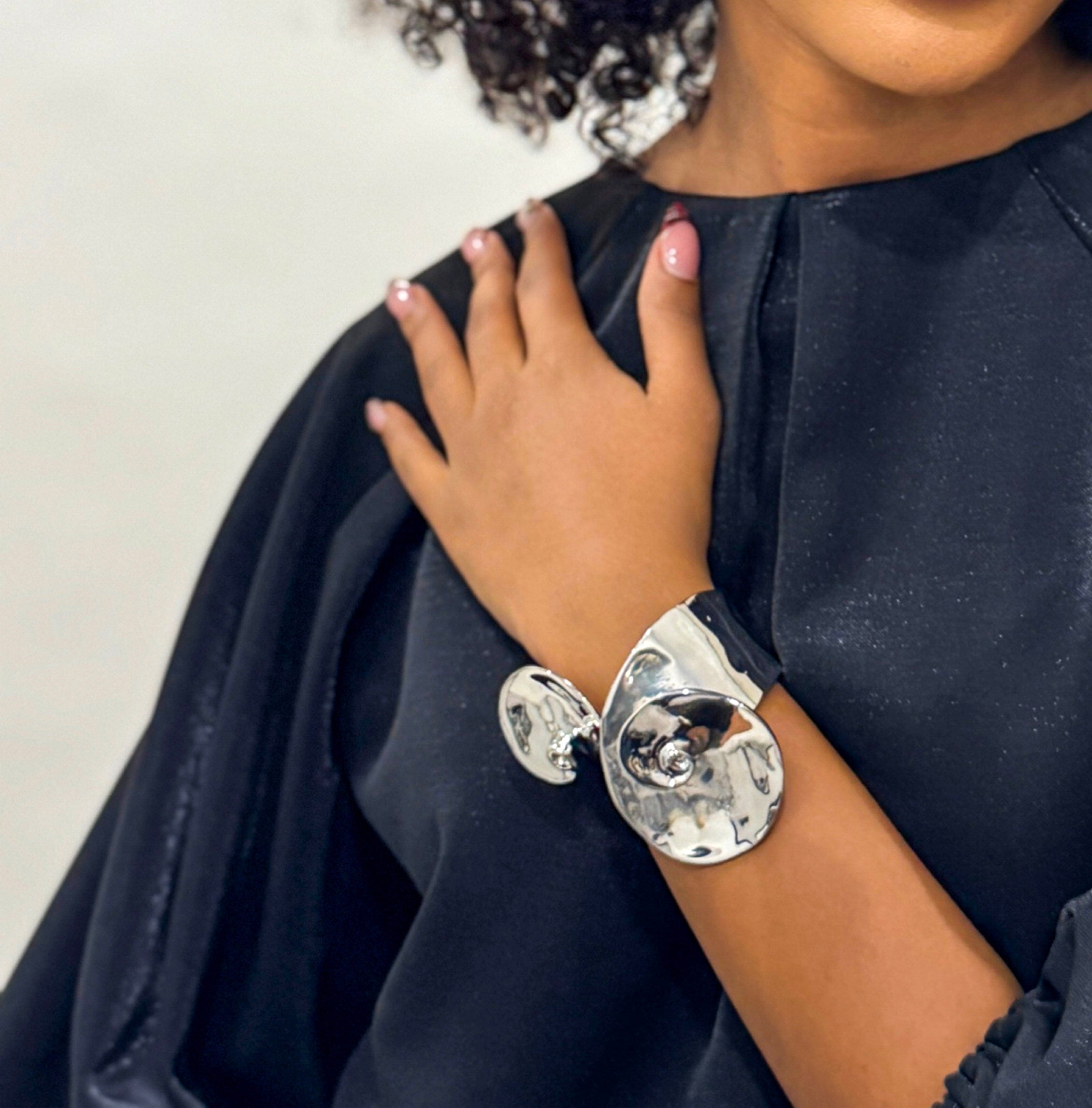 DCD BRACELETS Silver Two Alloy Spiral Bracelet