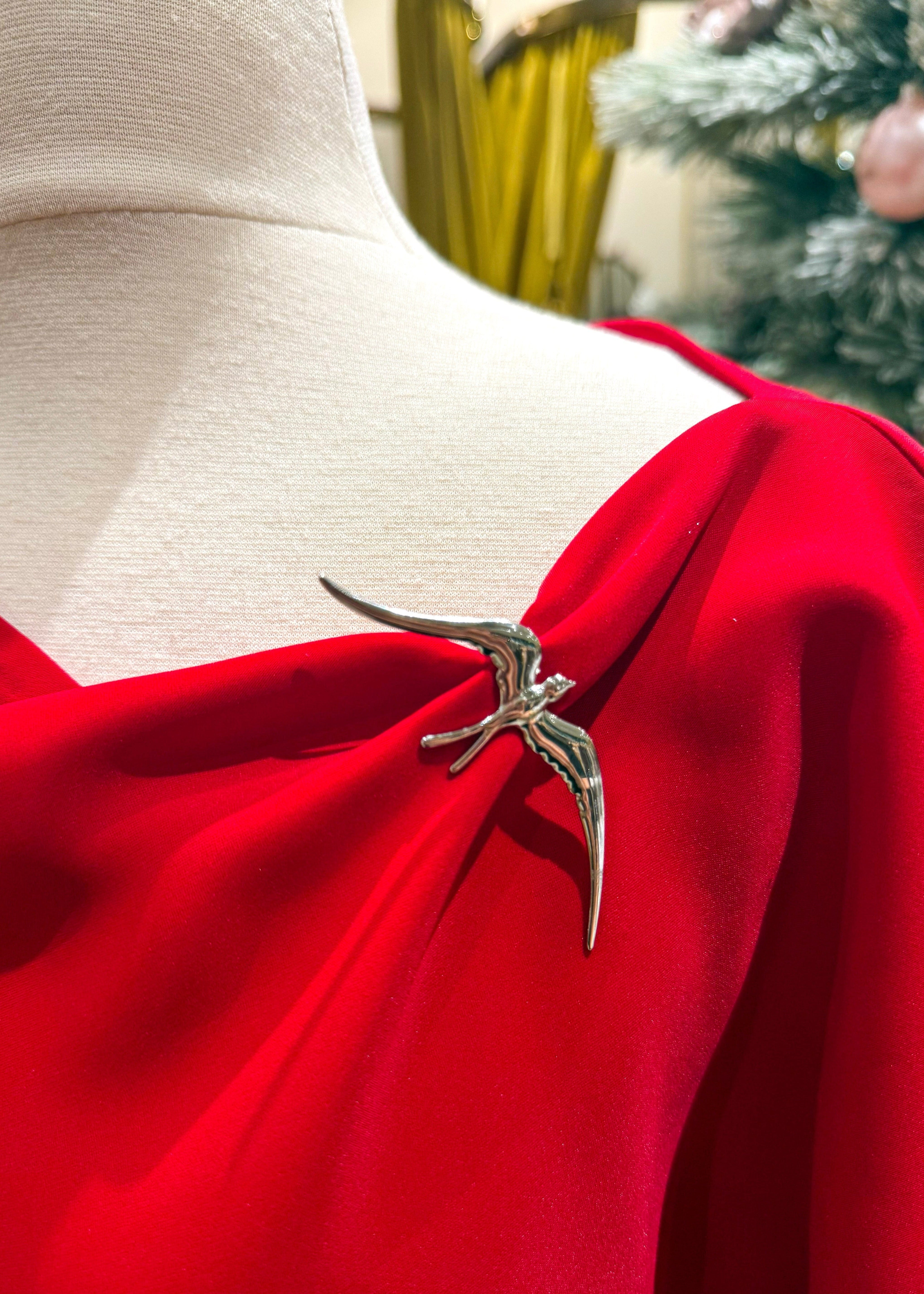 Private Label BROOCHES Silver Bird Brooch