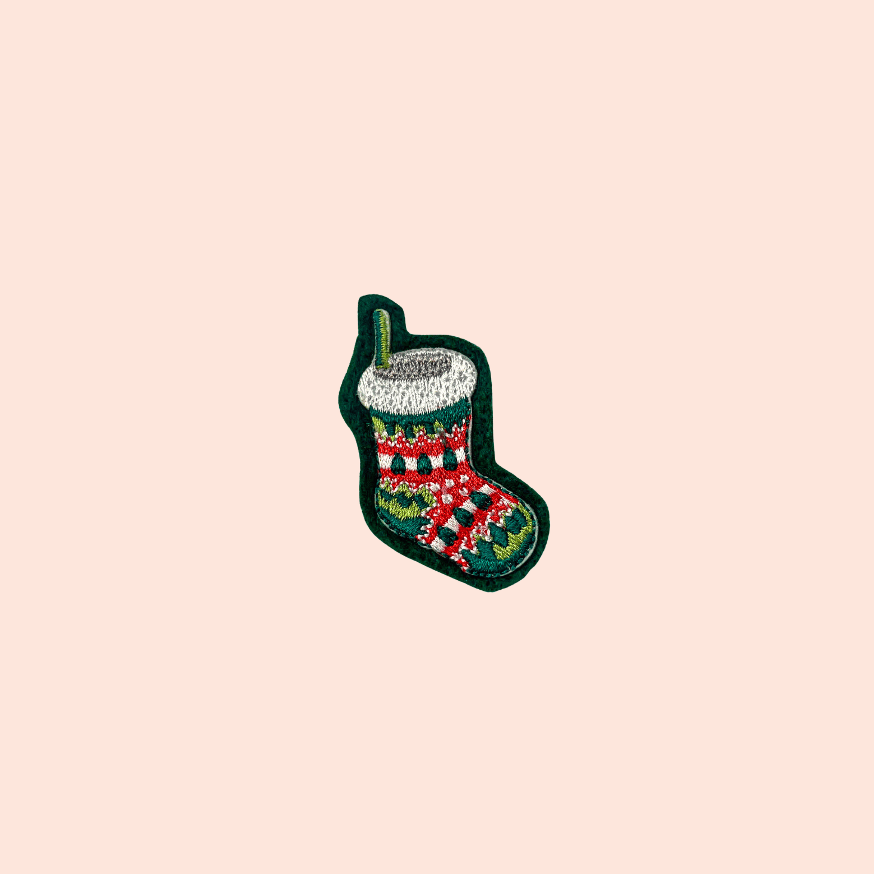 Chloe Dao Christmas Sock Patch