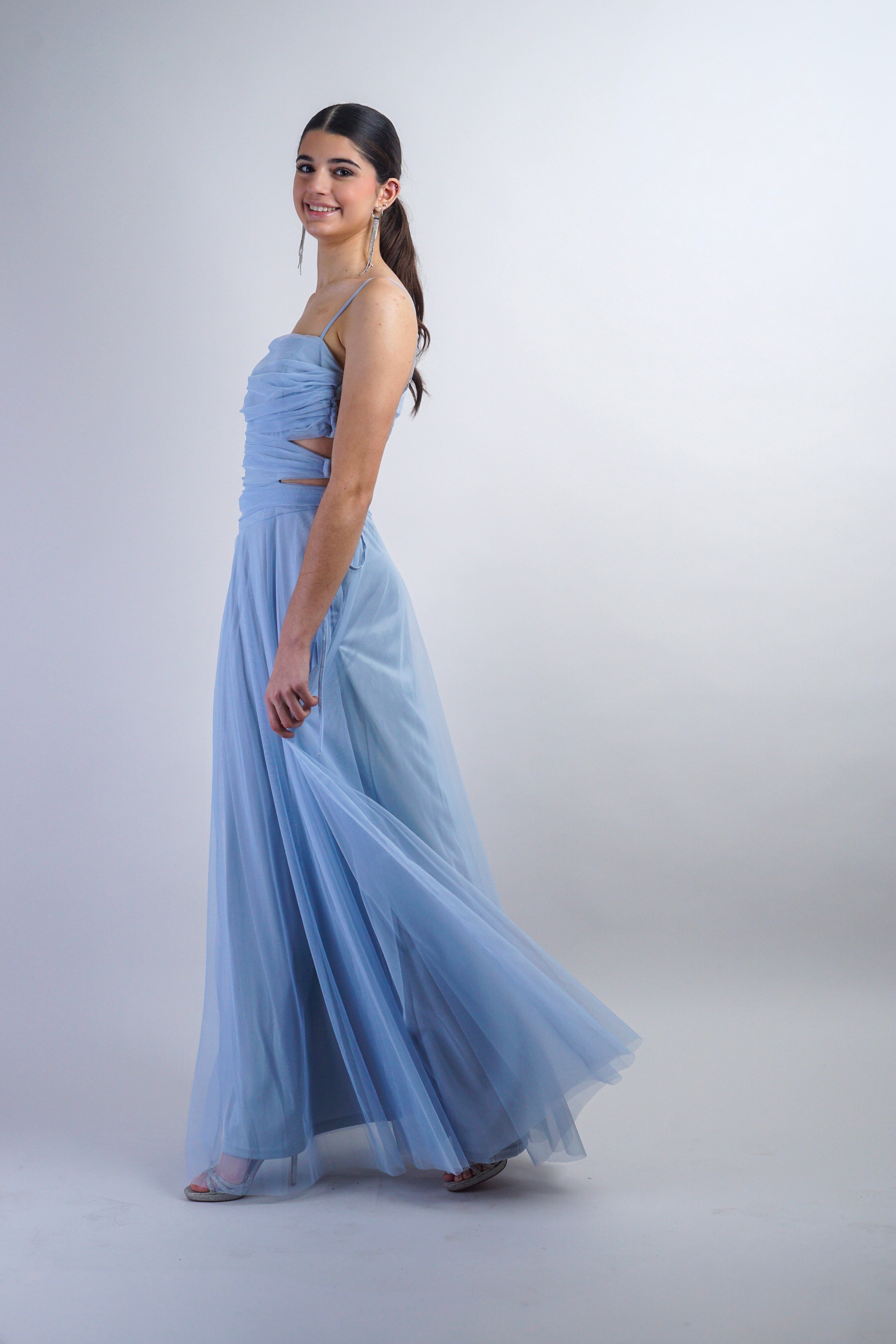 Private Label DRESSES Light Blue Summer A-Line Dress