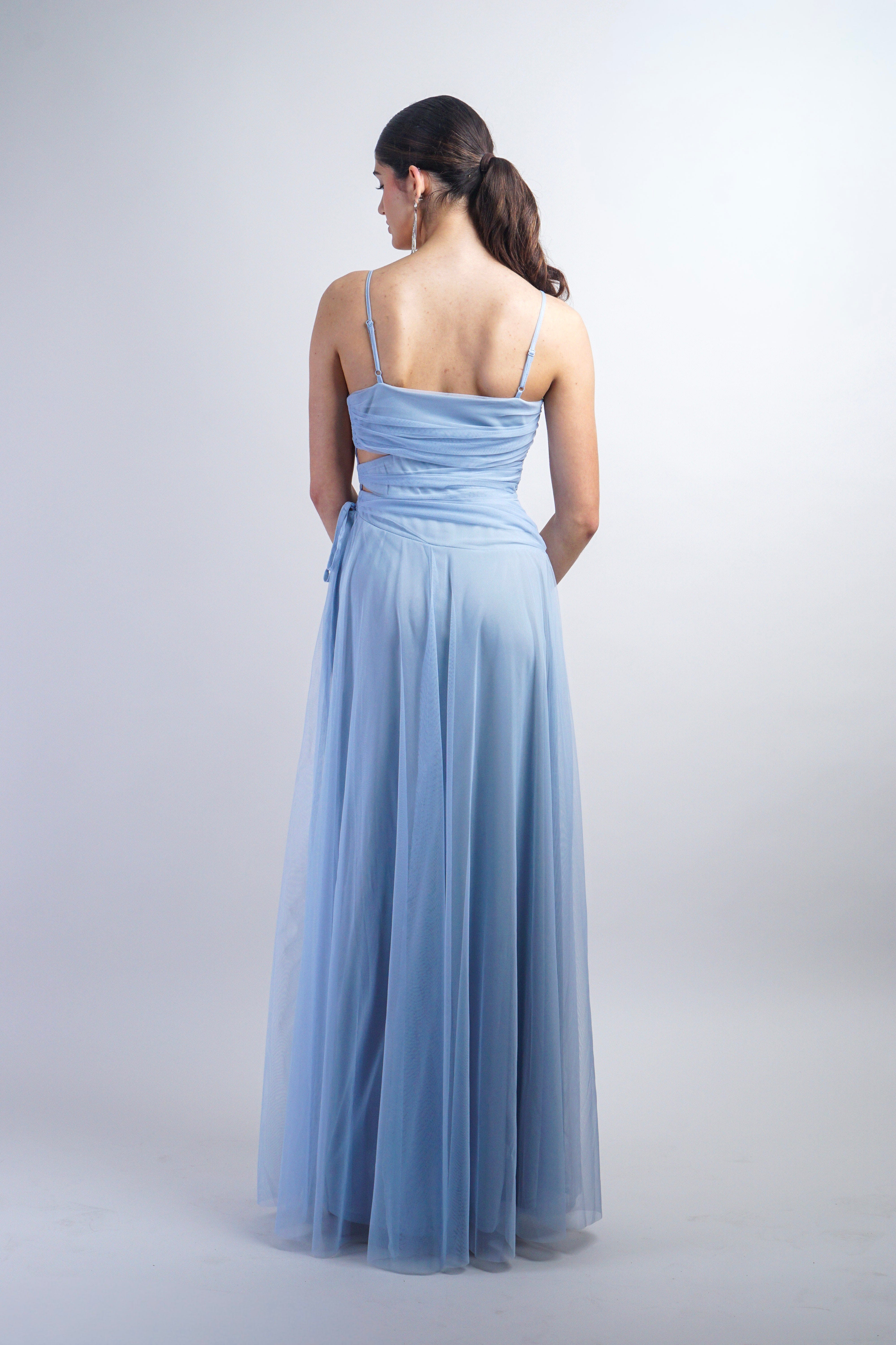 Private Label DRESSES Light Blue Summer A-Line Dress