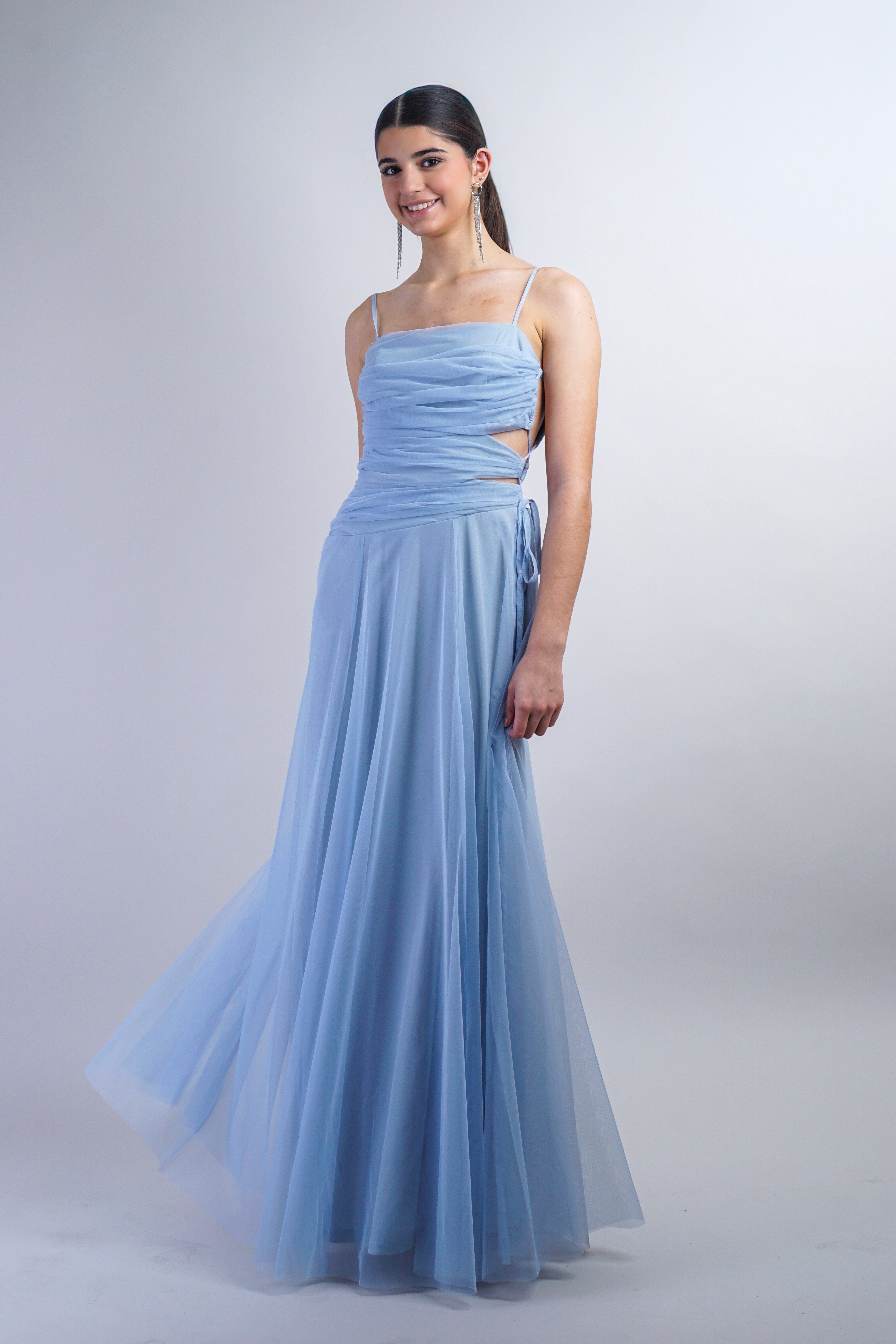 Private Label DRESSES Light Blue Summer A-Line Dress