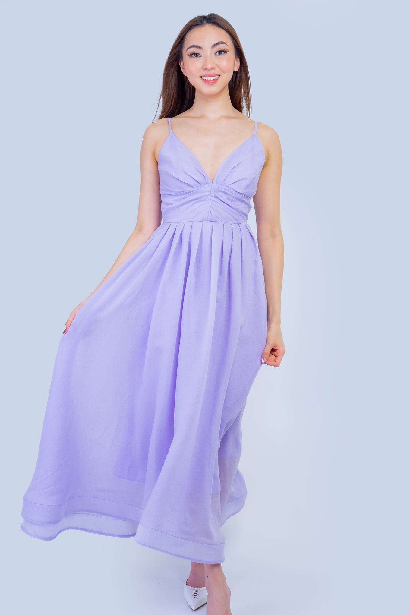 Purple Linen Dress | Women's Clothing and Accessories