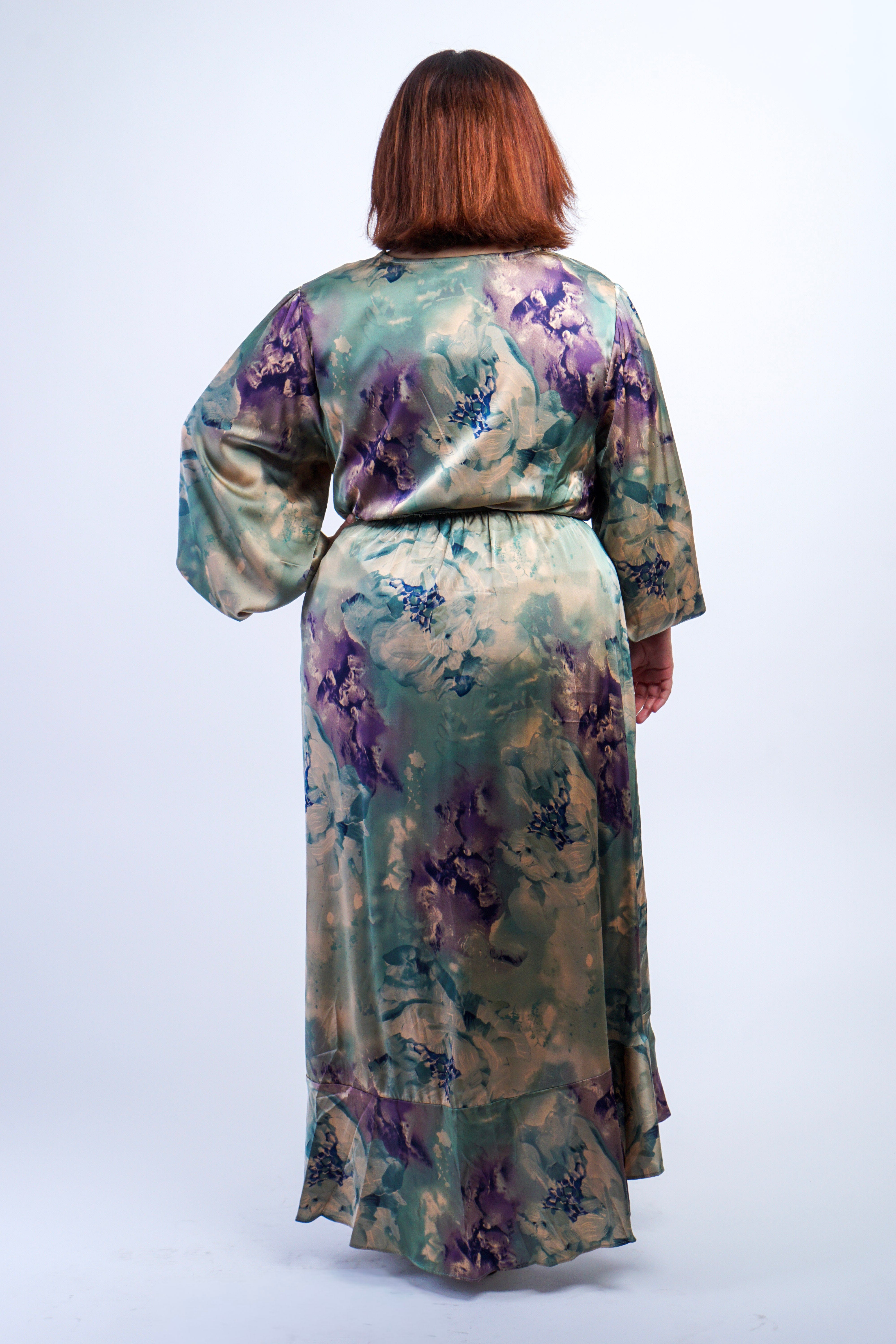 Private Label DRESSES Marble Sage Plus Wrap Dress
