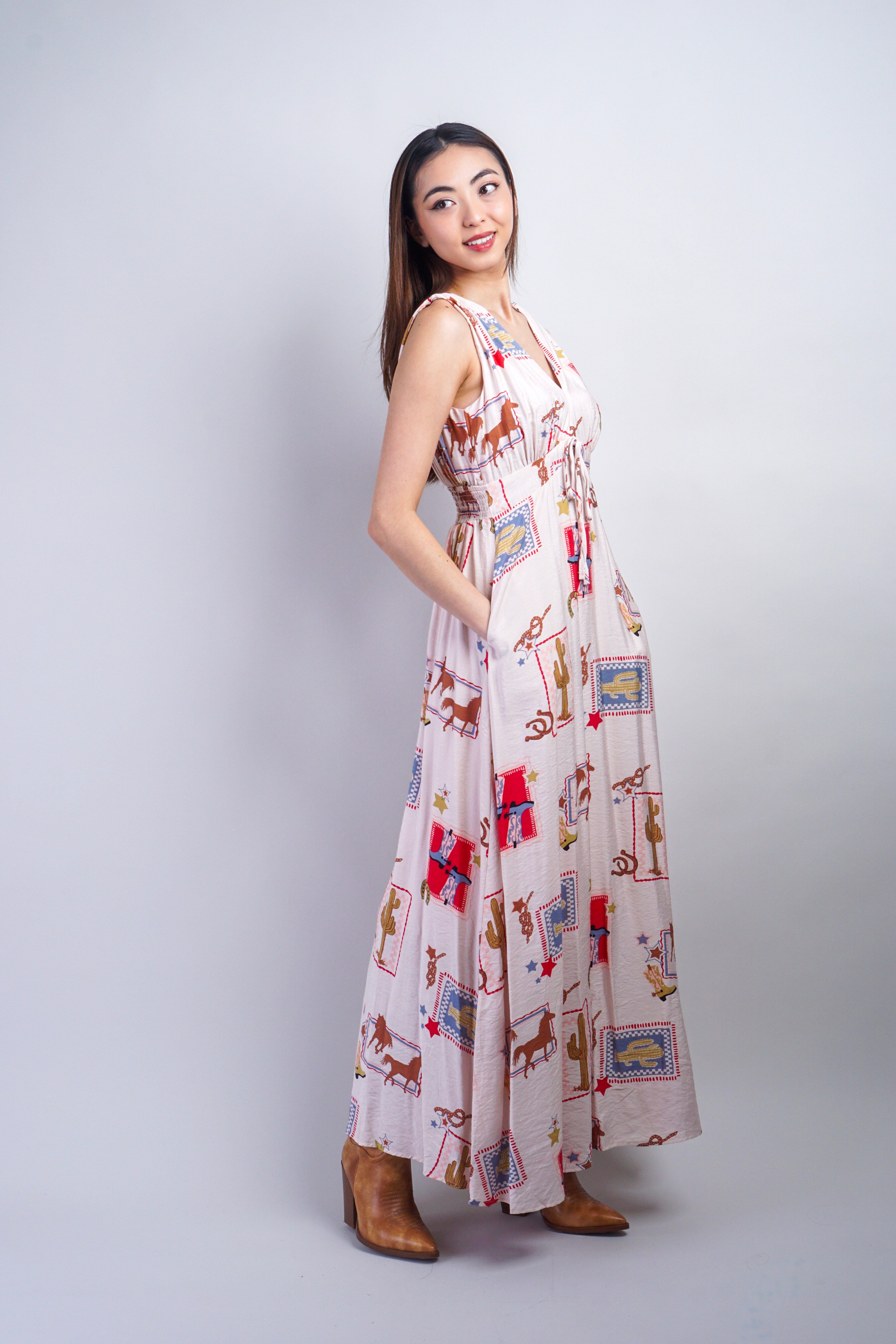 Private Label DRESSES Rodeo Empire Cotton Dress