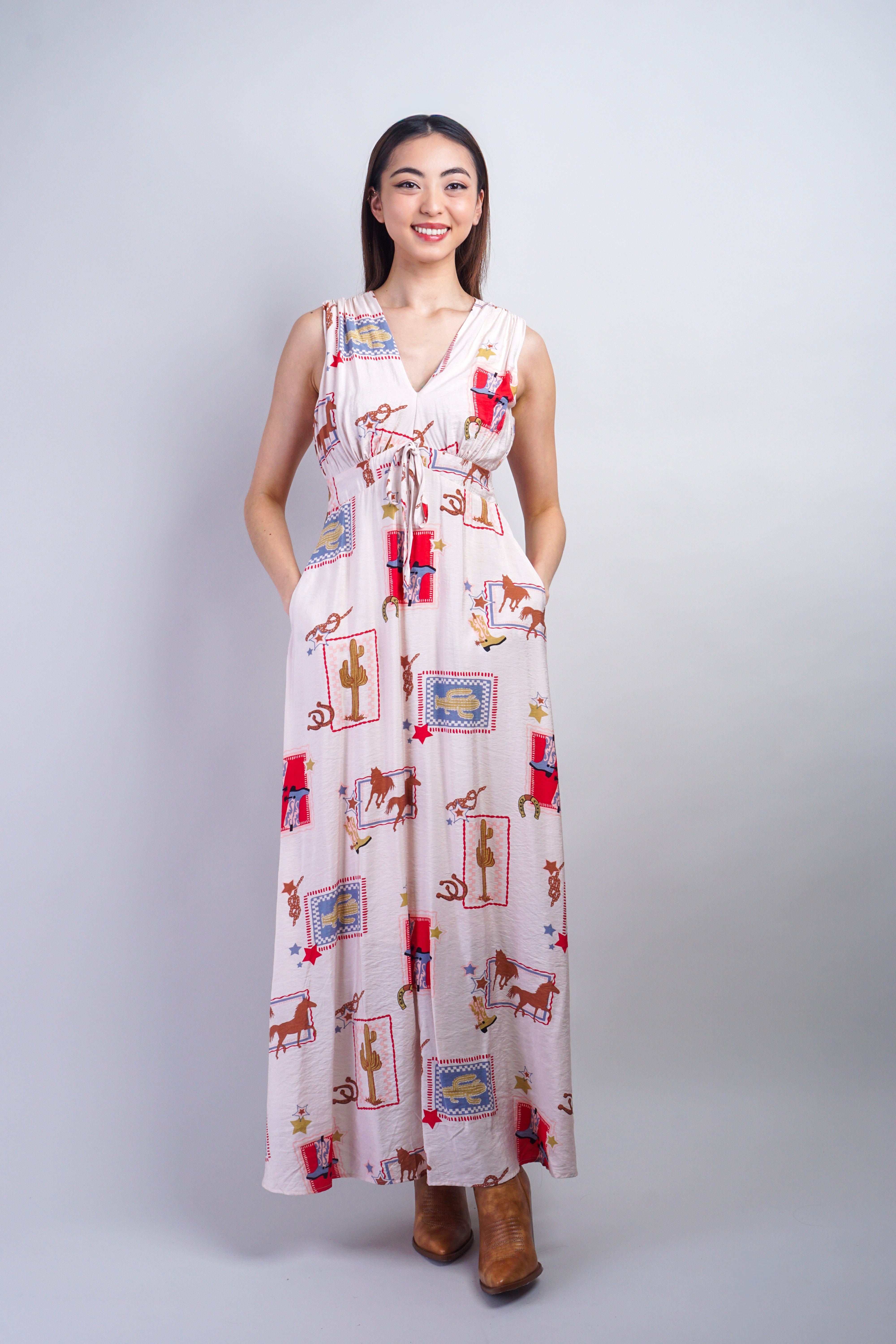 Private Label DRESSES Rodeo Empire Cotton Dress