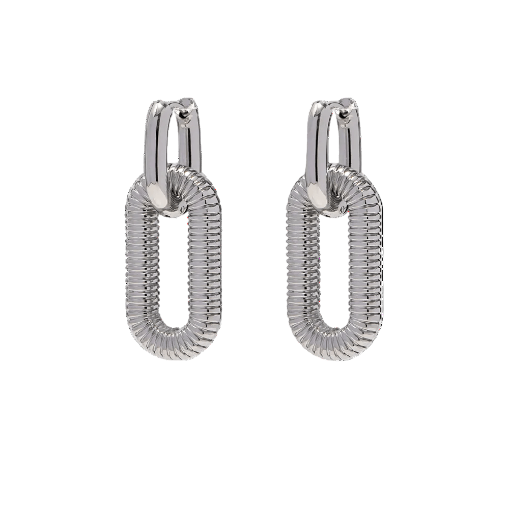 Private Label EARRINGS PVD Coated Real Gold Plated C Shape U Shape Heart Shape 304 Stainless Steel Imitation Pearl Vintage Style Waterproof Non Tarnish Earrings