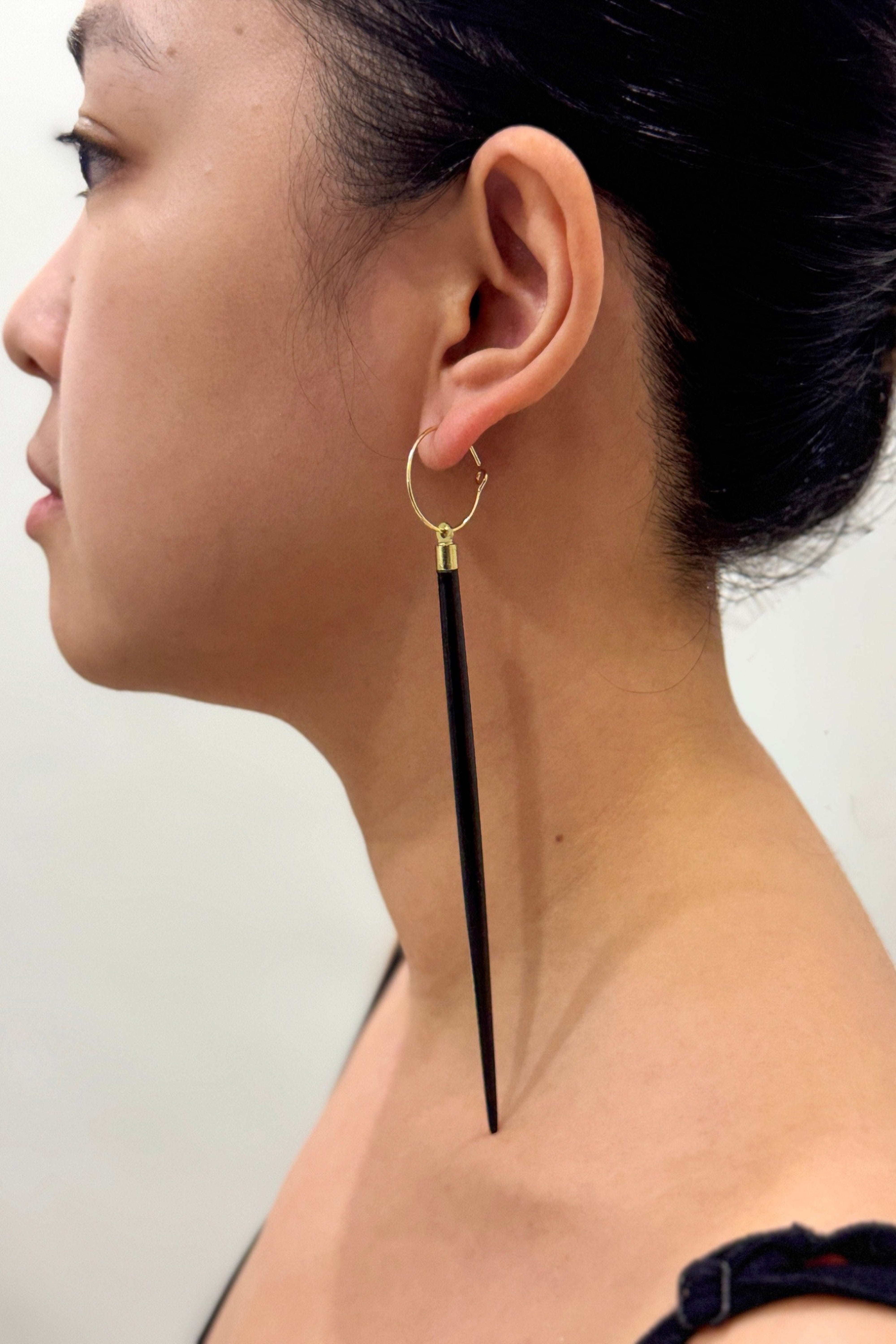 Private Label EARRINGS Wood Needles Earring