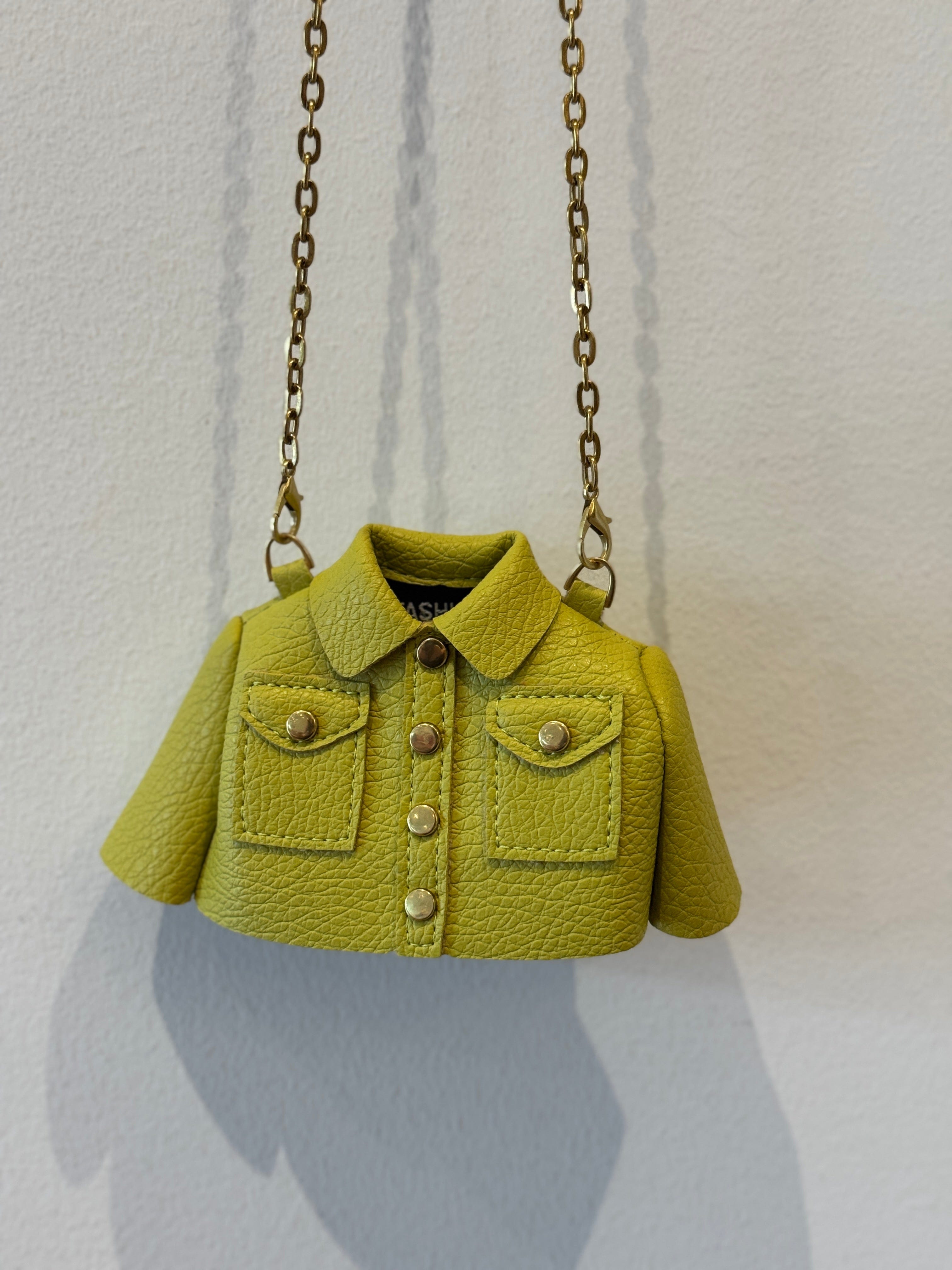 Private Label HANDBAGS Chartruese Jacket Mini Bag