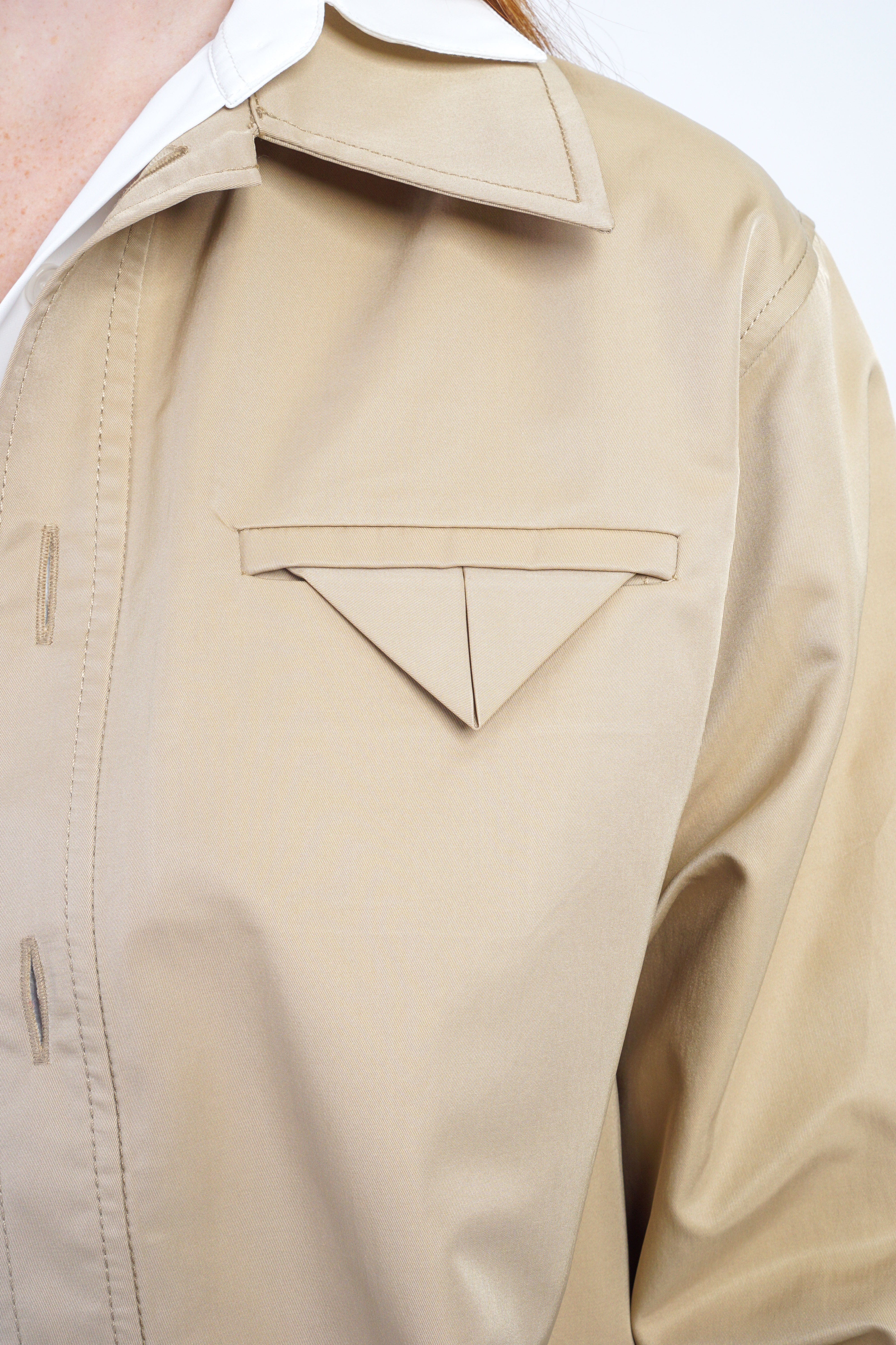 Private Label JACKETS Tan Collared Jacket