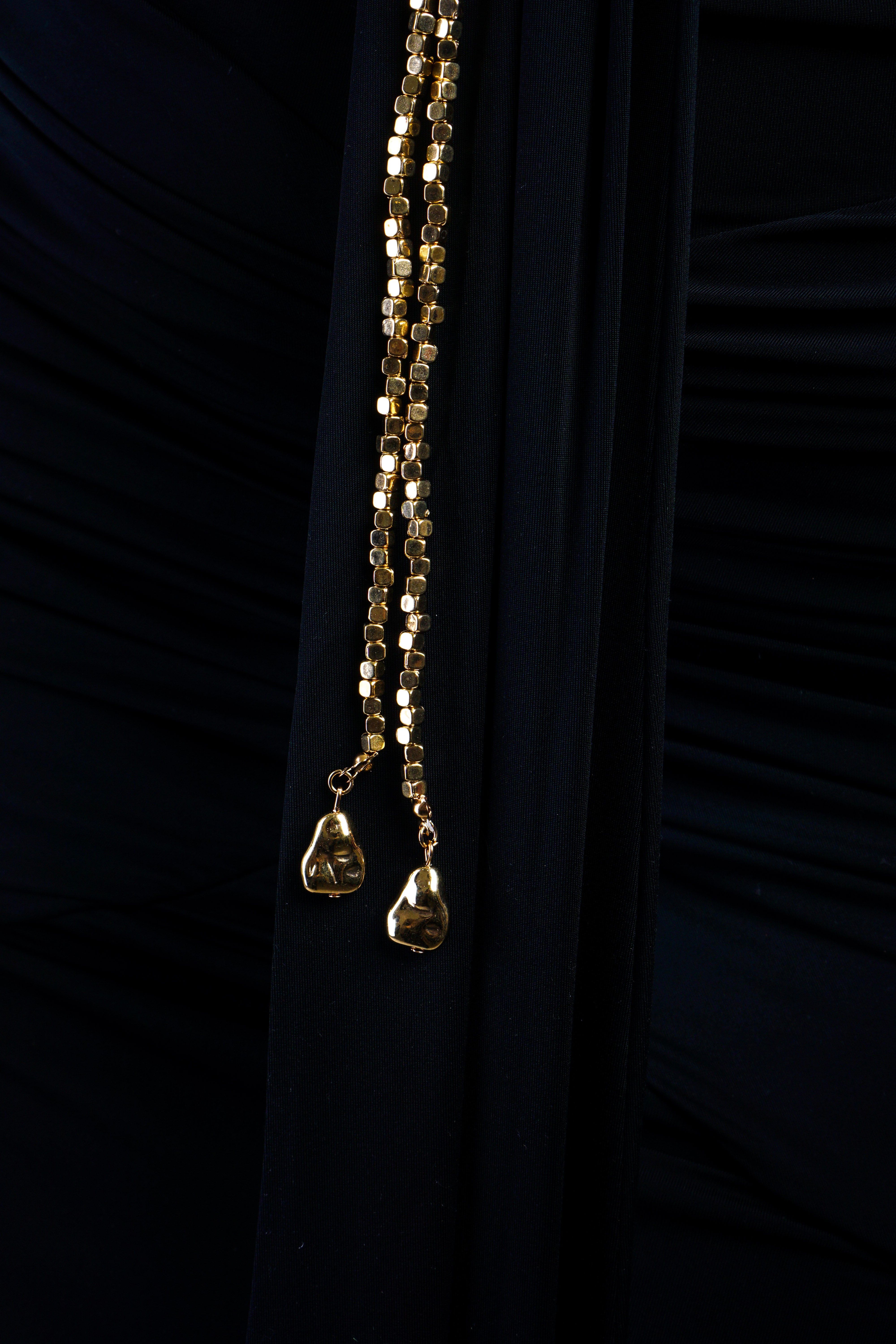 Private Label NECKLACES Gold Shaped Beaded Necklace