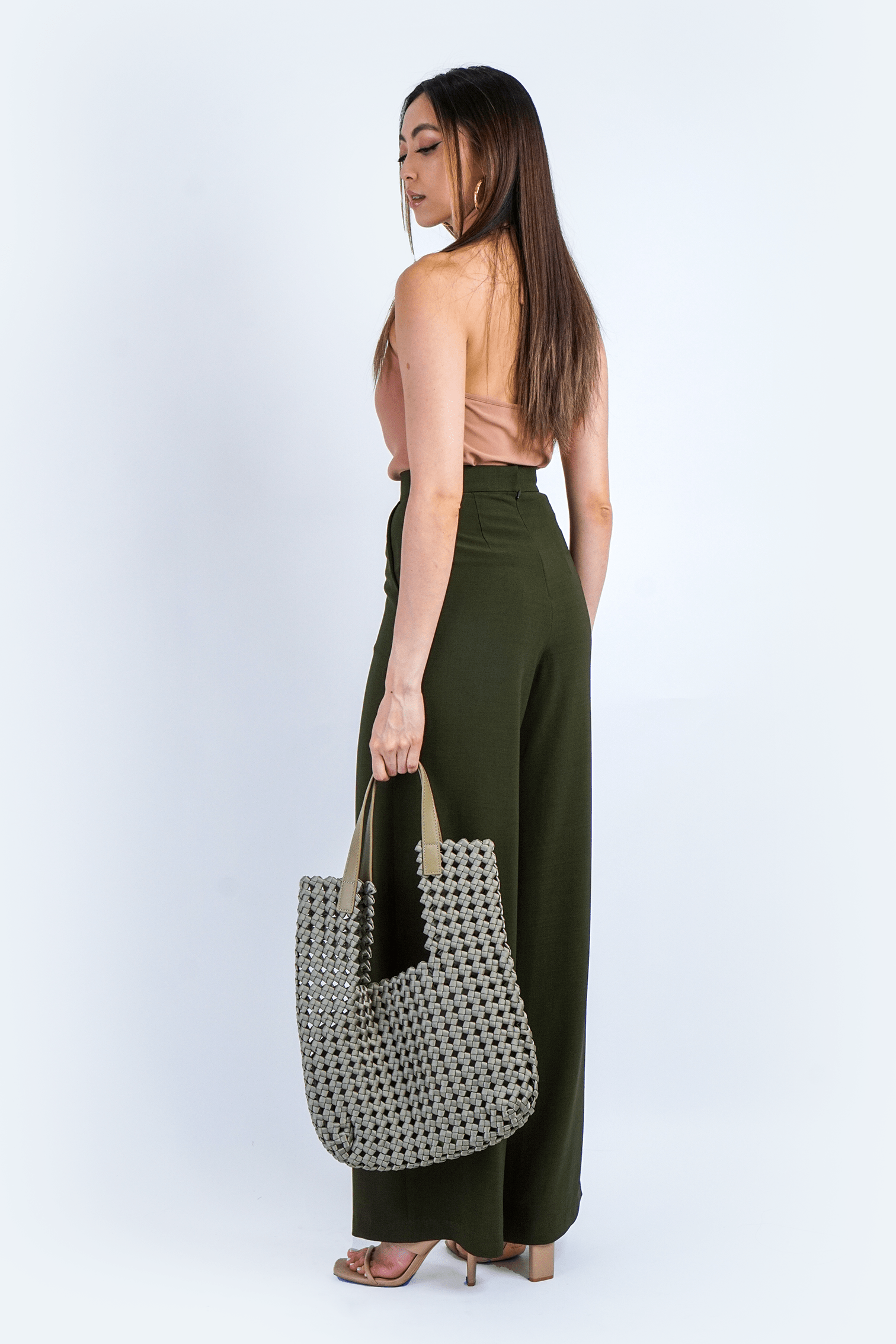 Chloe Dao PANTS Olive Green Cheryl Pants