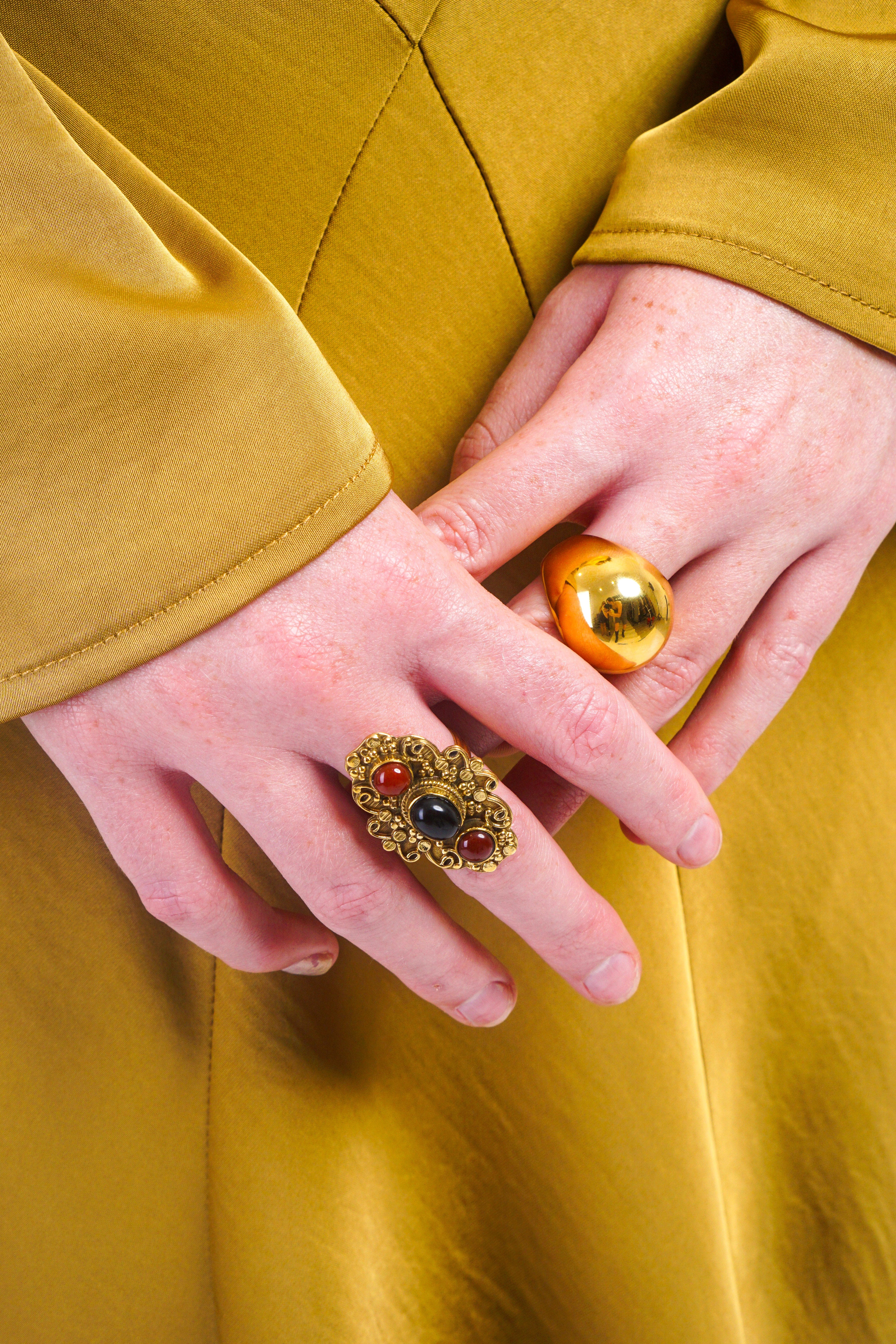 Private Label RINGS Gold/Stones Antique Ring