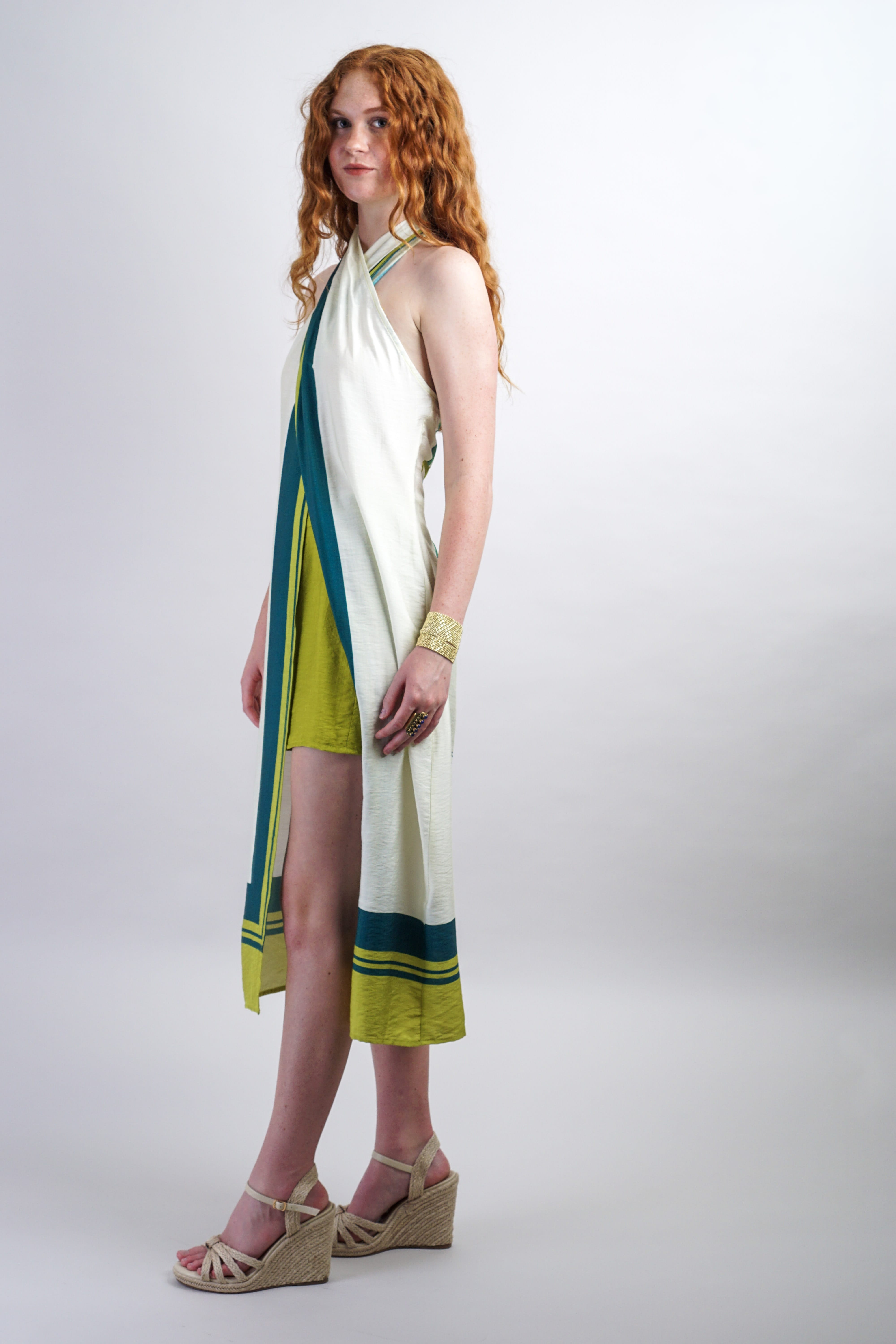 Private Label SETS Lime Green Halter Top & Short Set