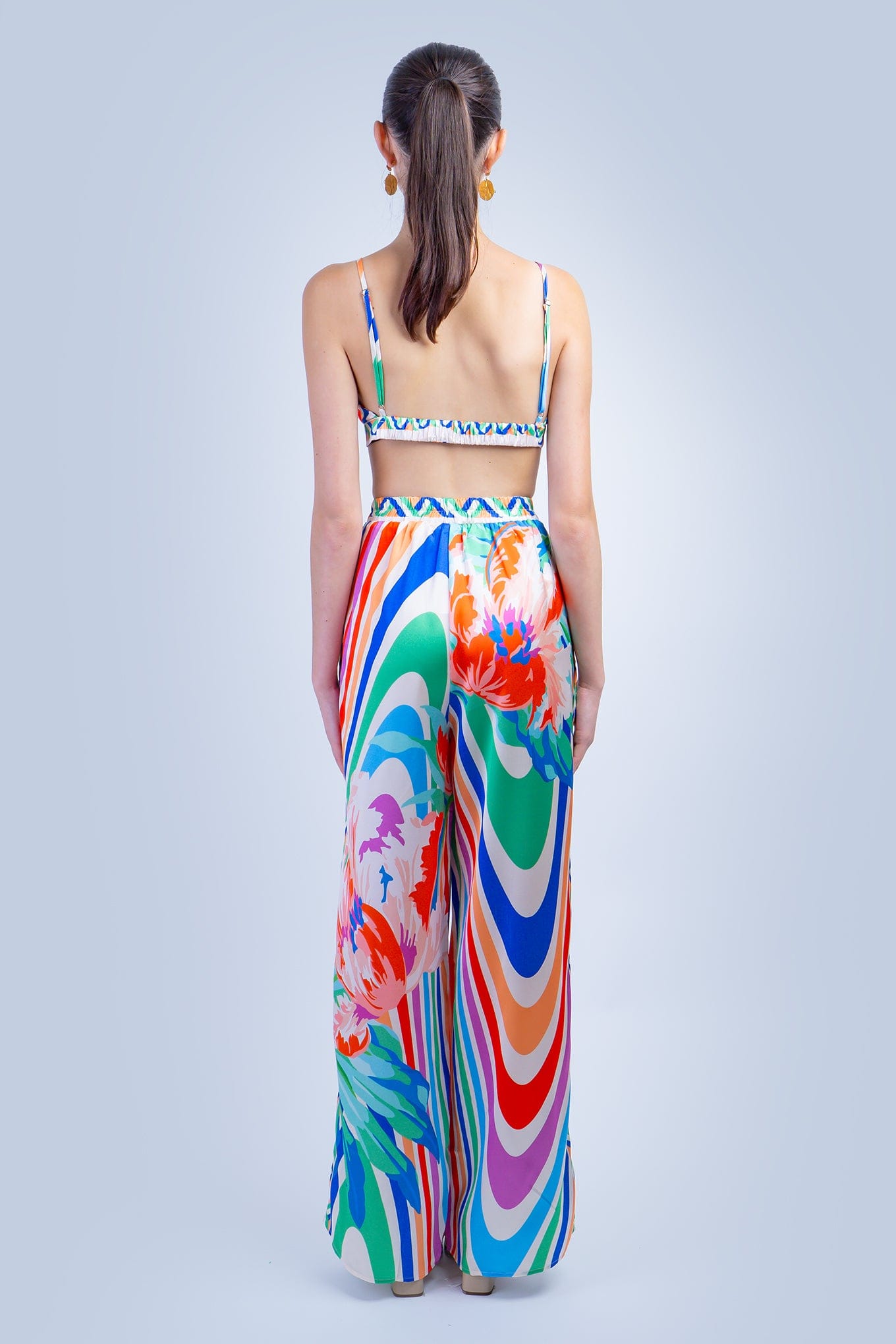 DCD SETS Multi Abstract Bra Pant Set