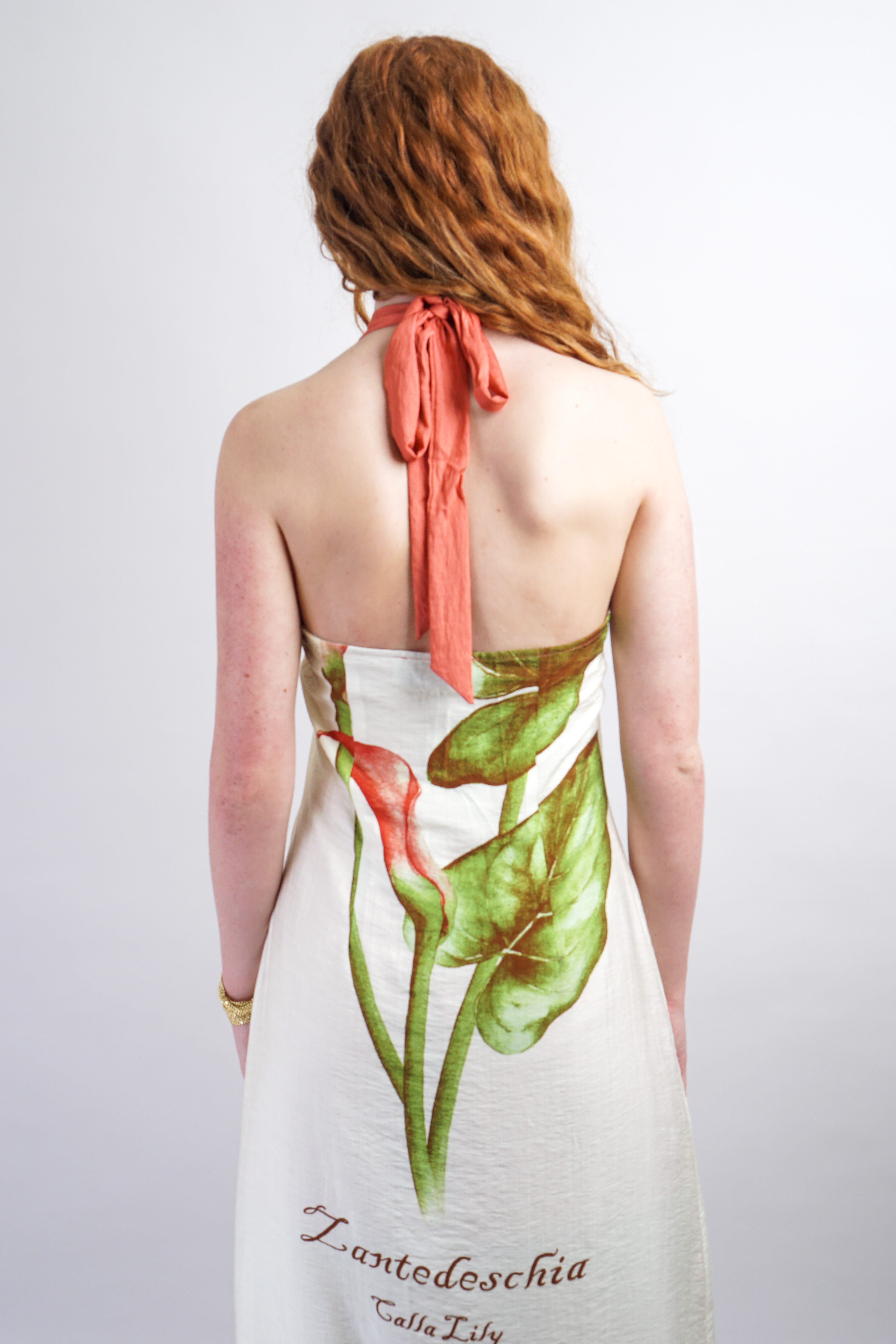 Private Label SETS Salmon Halter Neck Tunic & Short Set