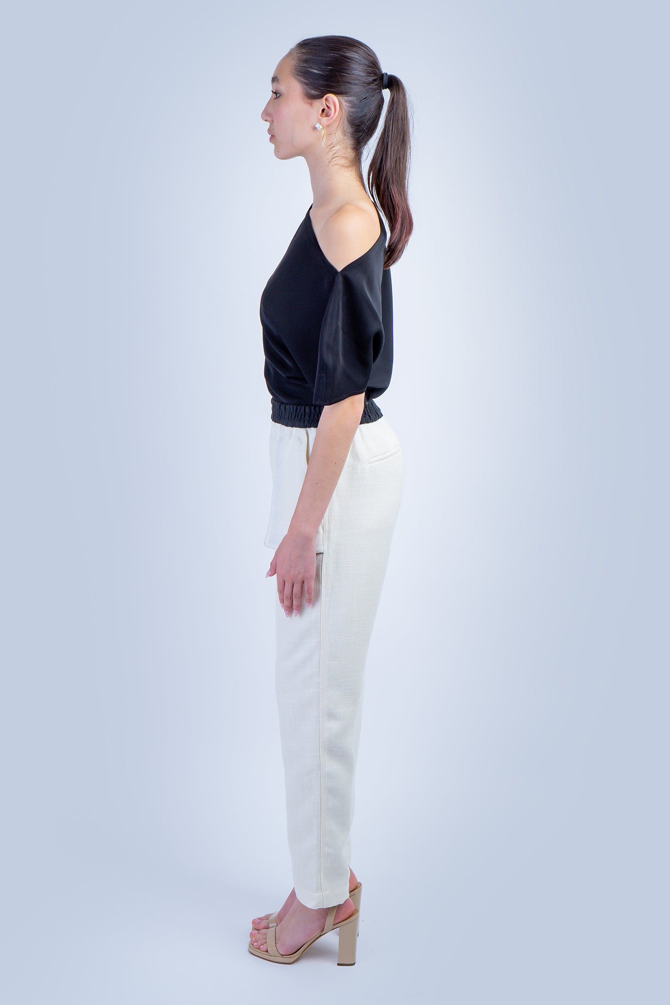 Chloe Dao TOPS Black Micah Top