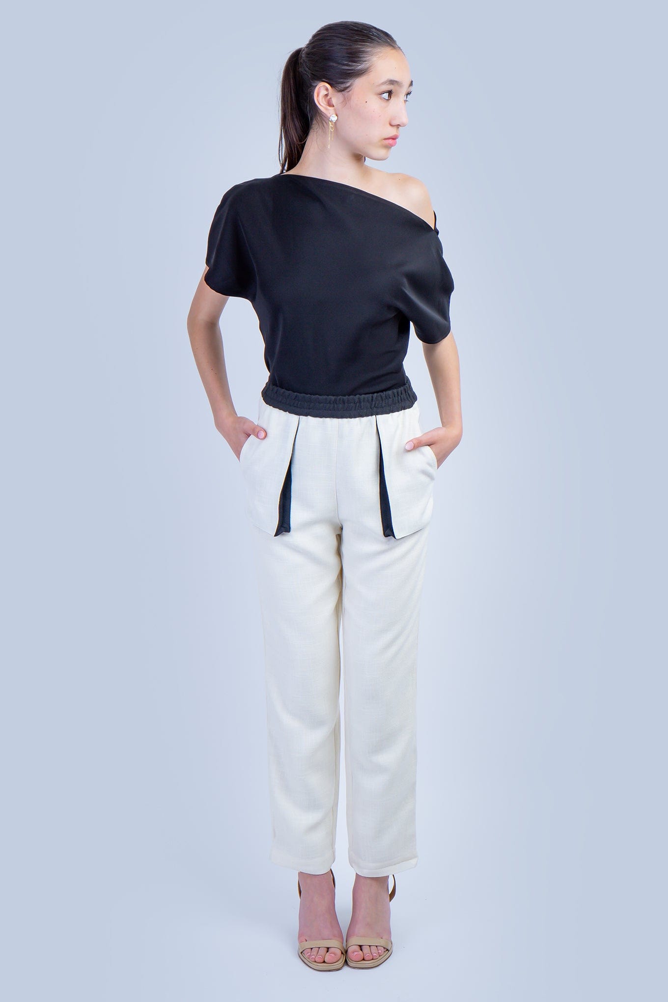 Chloe Dao TOPS Black Micah Top