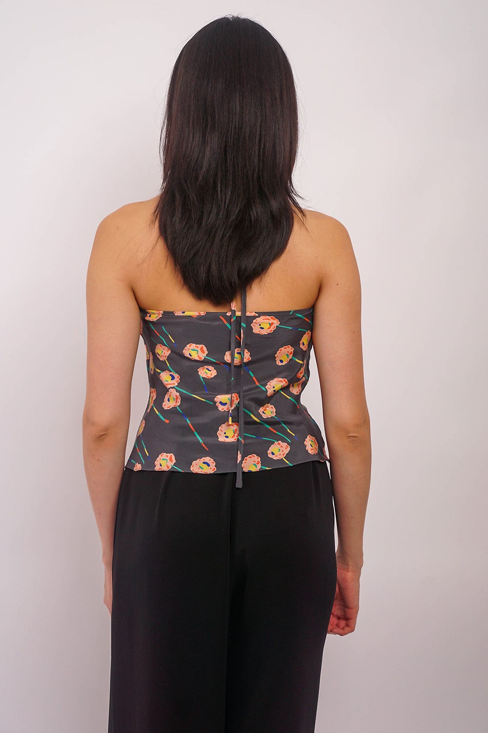 DCD TOPS Floral Print Colina Cowl Neck Top