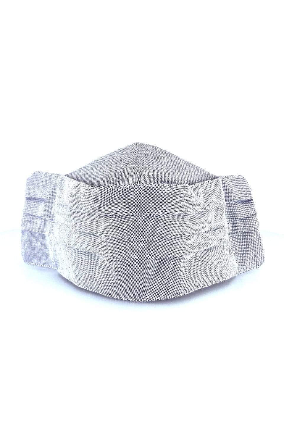 Safely Sip Face Masks Safely Sip Mask in Grey Denim - Chloe Dao