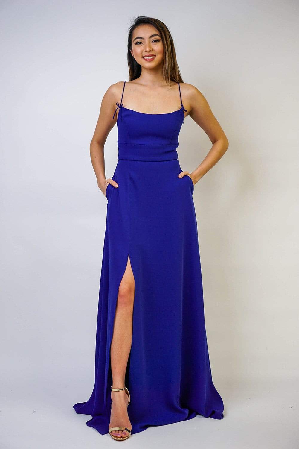 GOWNS Irena Gown Electric Violet - Chloe Dao