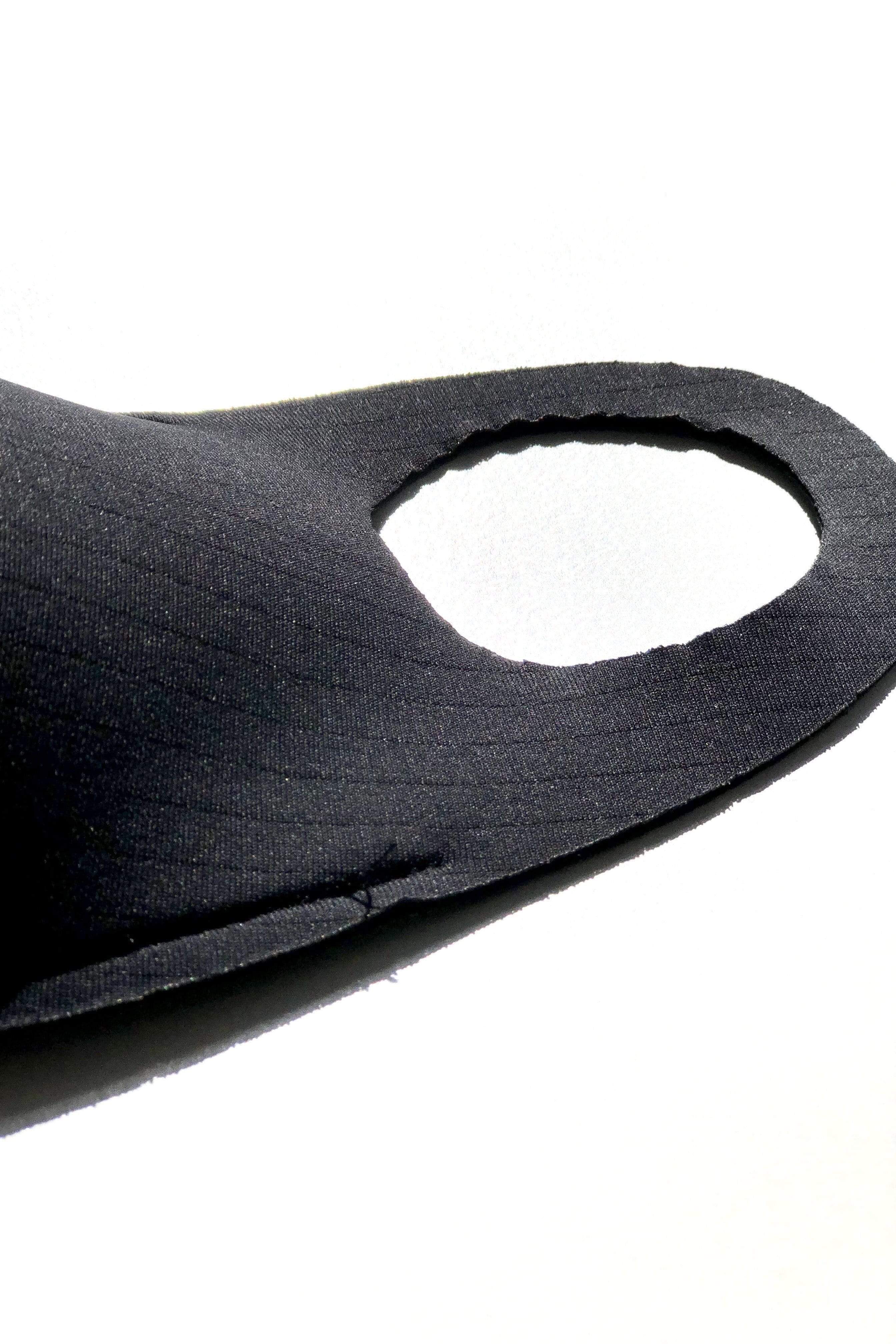 Neoprene Face Masks Black Stripe Antibacterial Premium Neoprene Waterproof Face Mask (Filter Pocket) - Chloe Dao