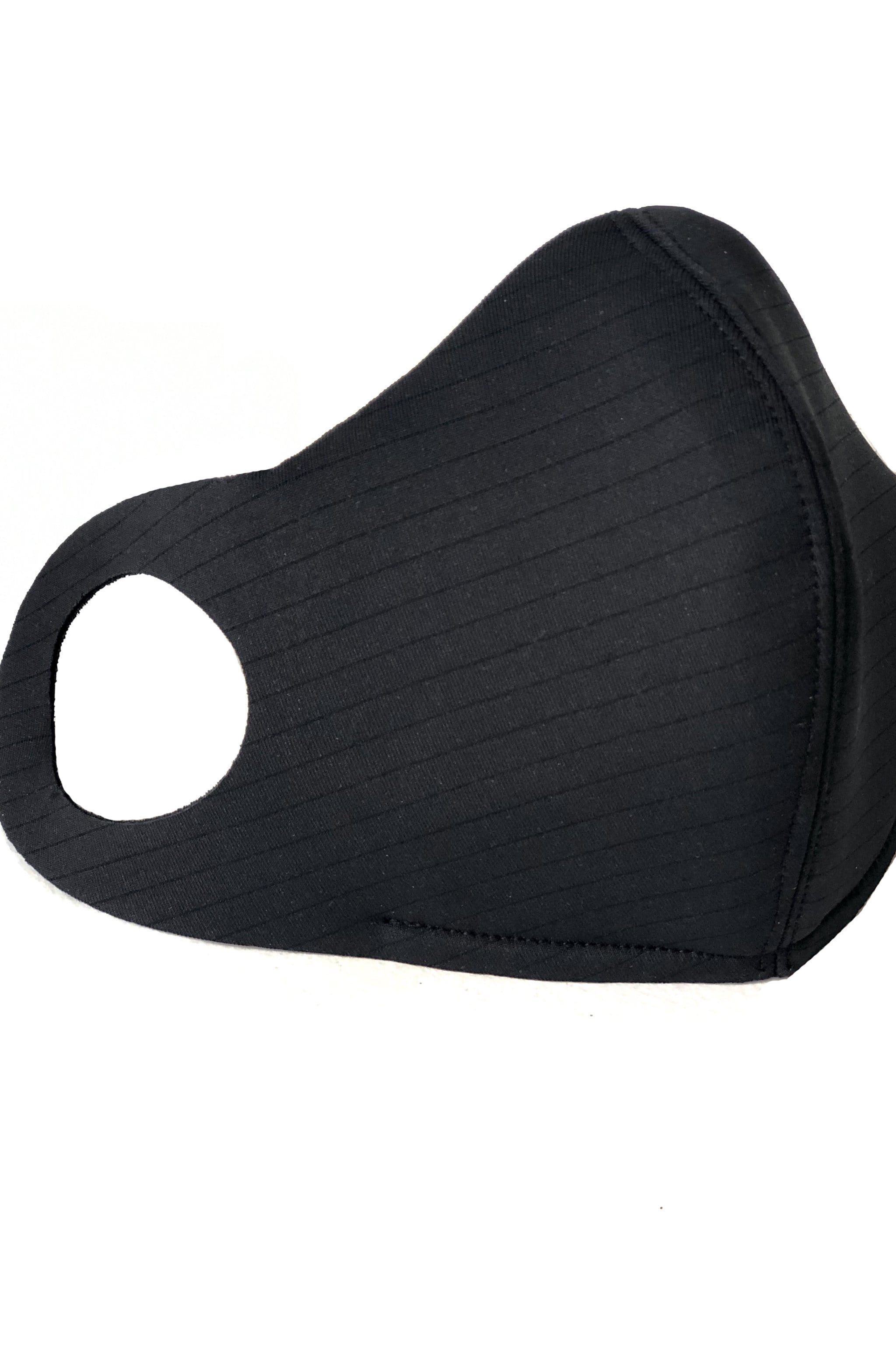 Neoprene Face Masks Black Stripe Antibacterial Premium Neoprene Waterproof Face Mask (Filter Pocket) - Chloe Dao