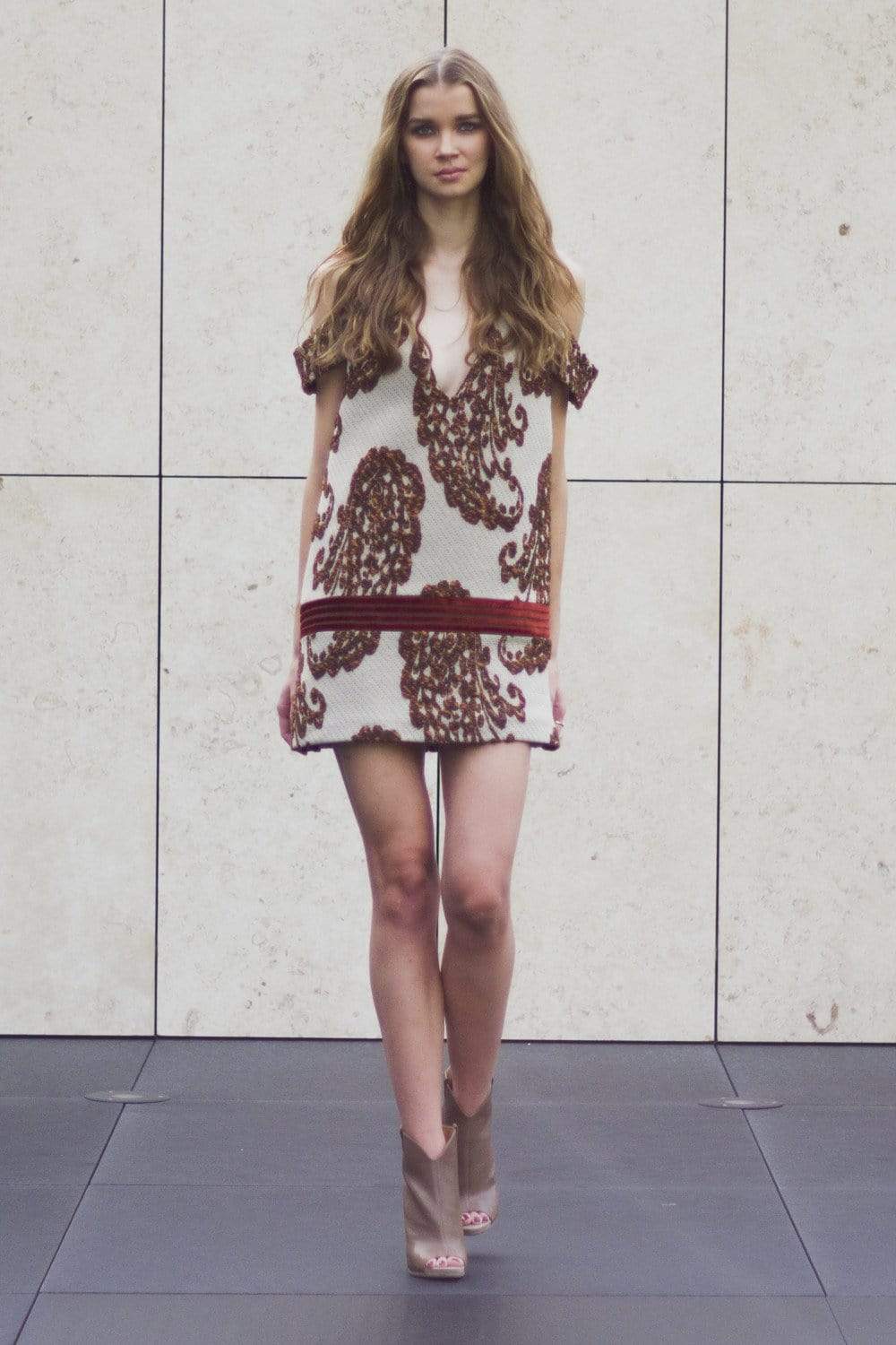 Winnie Dress - Nora Long Vest - Chloe Dao