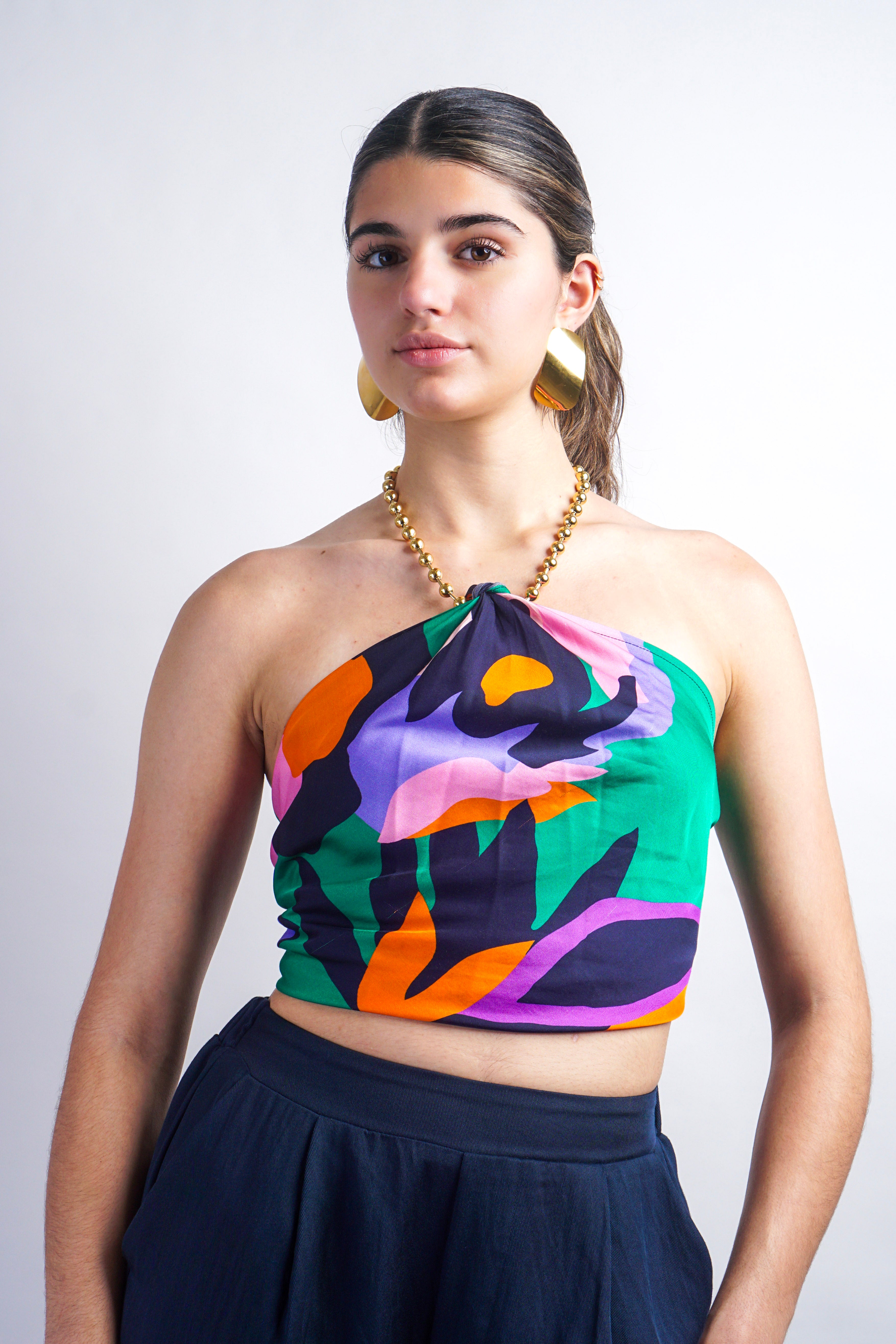 Floral Oceana Scarf