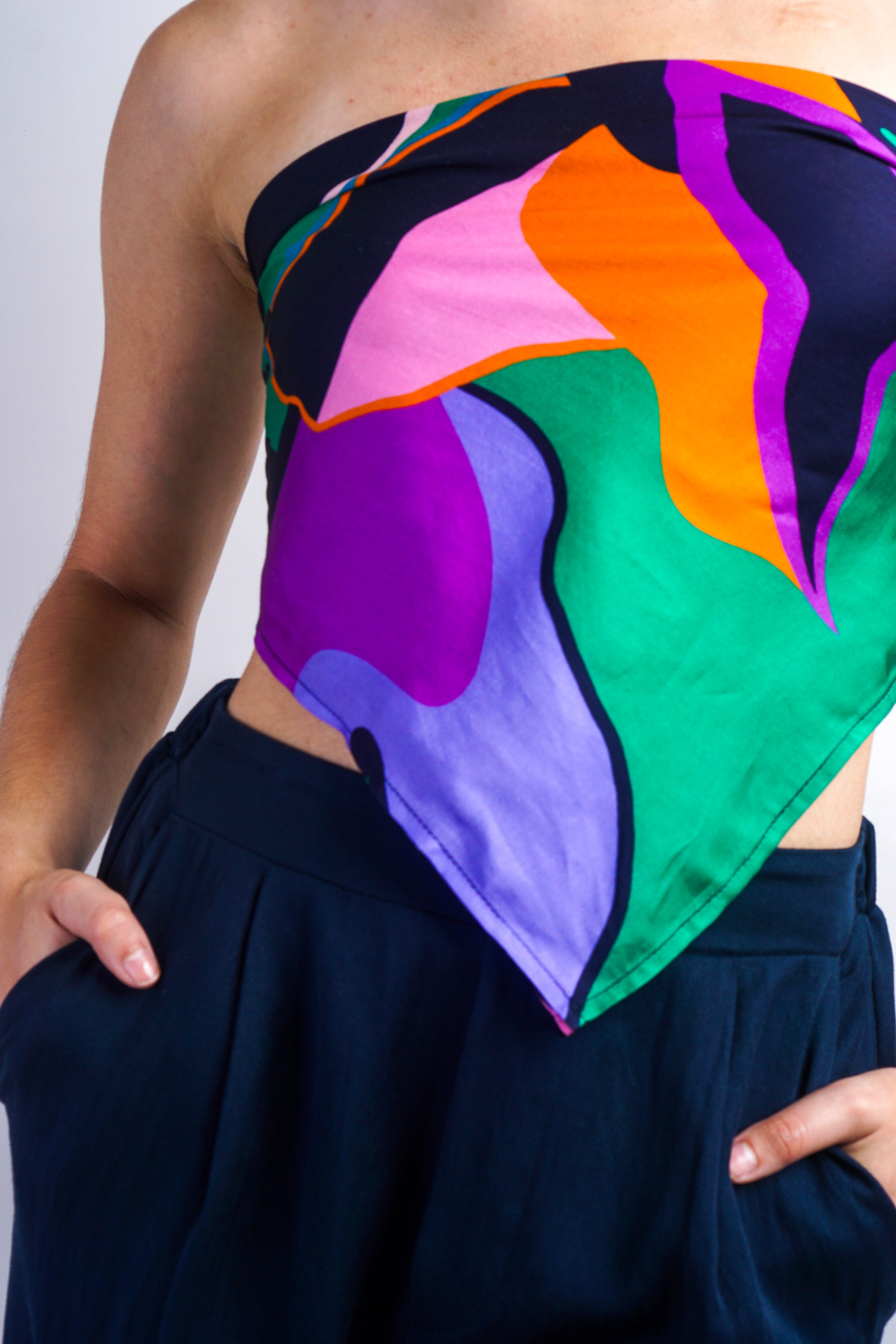 Floral Oceana Scarf