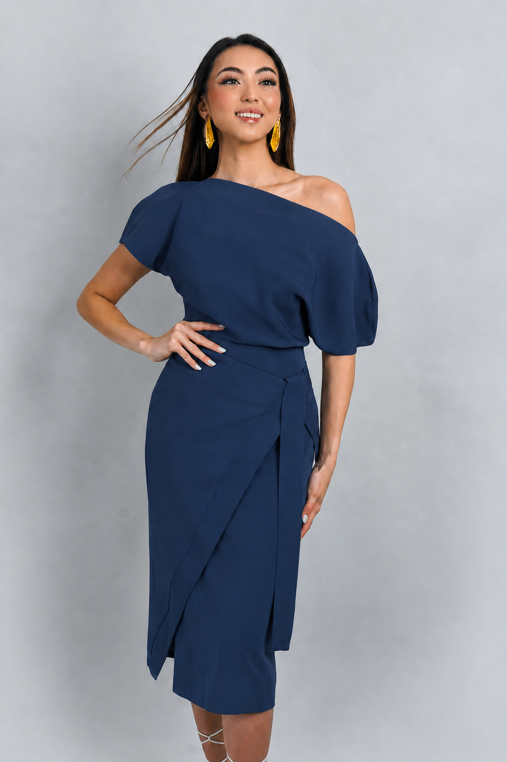 Dark Blue Micah Top
