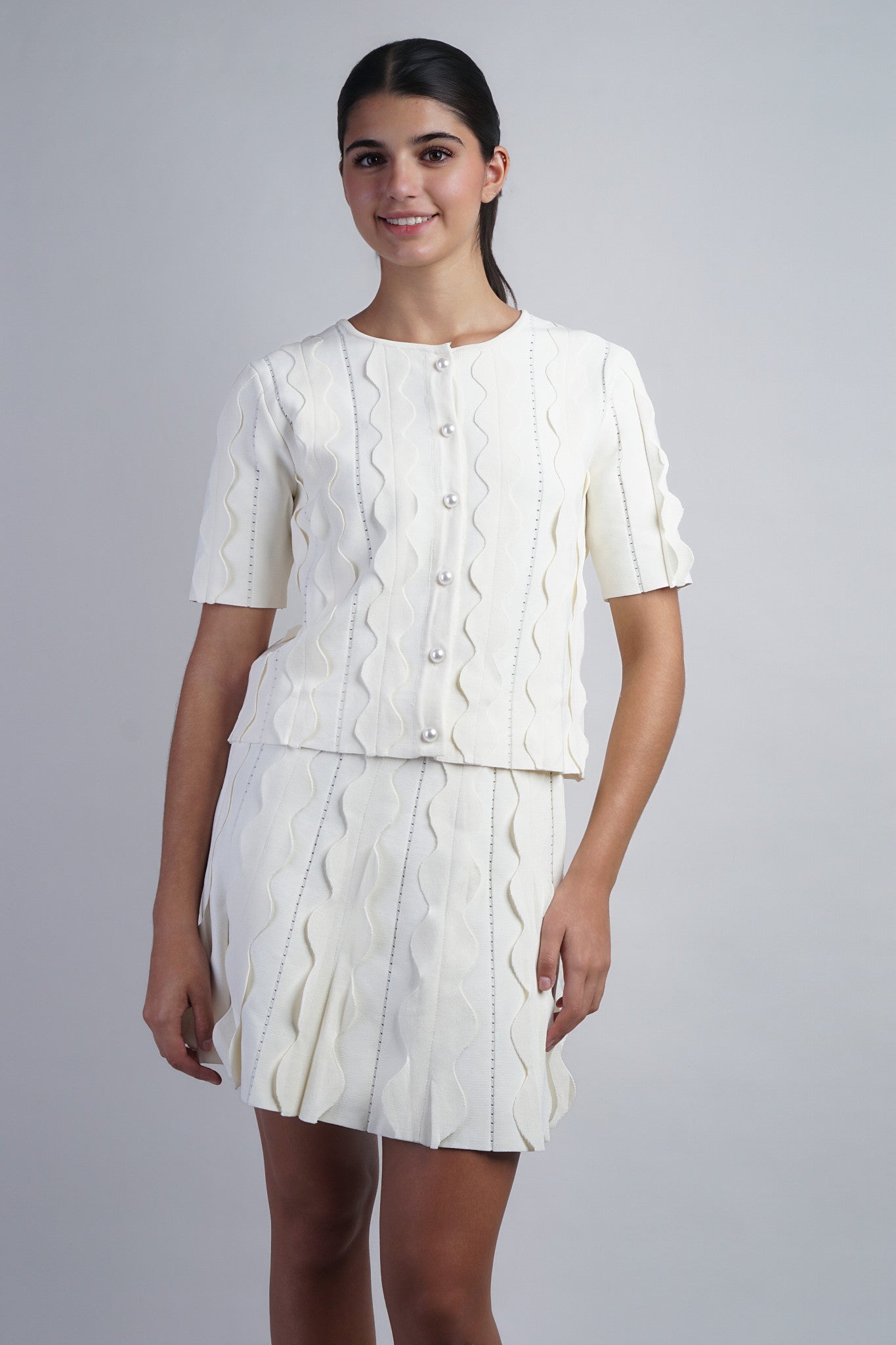Ivory Set Skirt