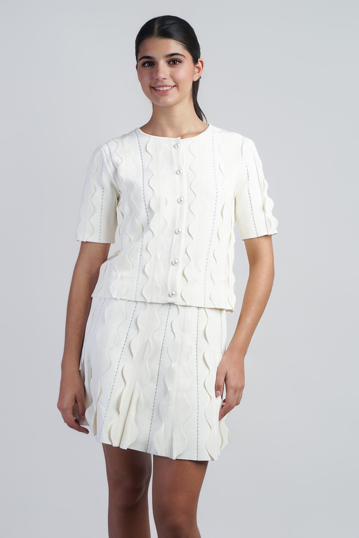Ivory Set Skirt