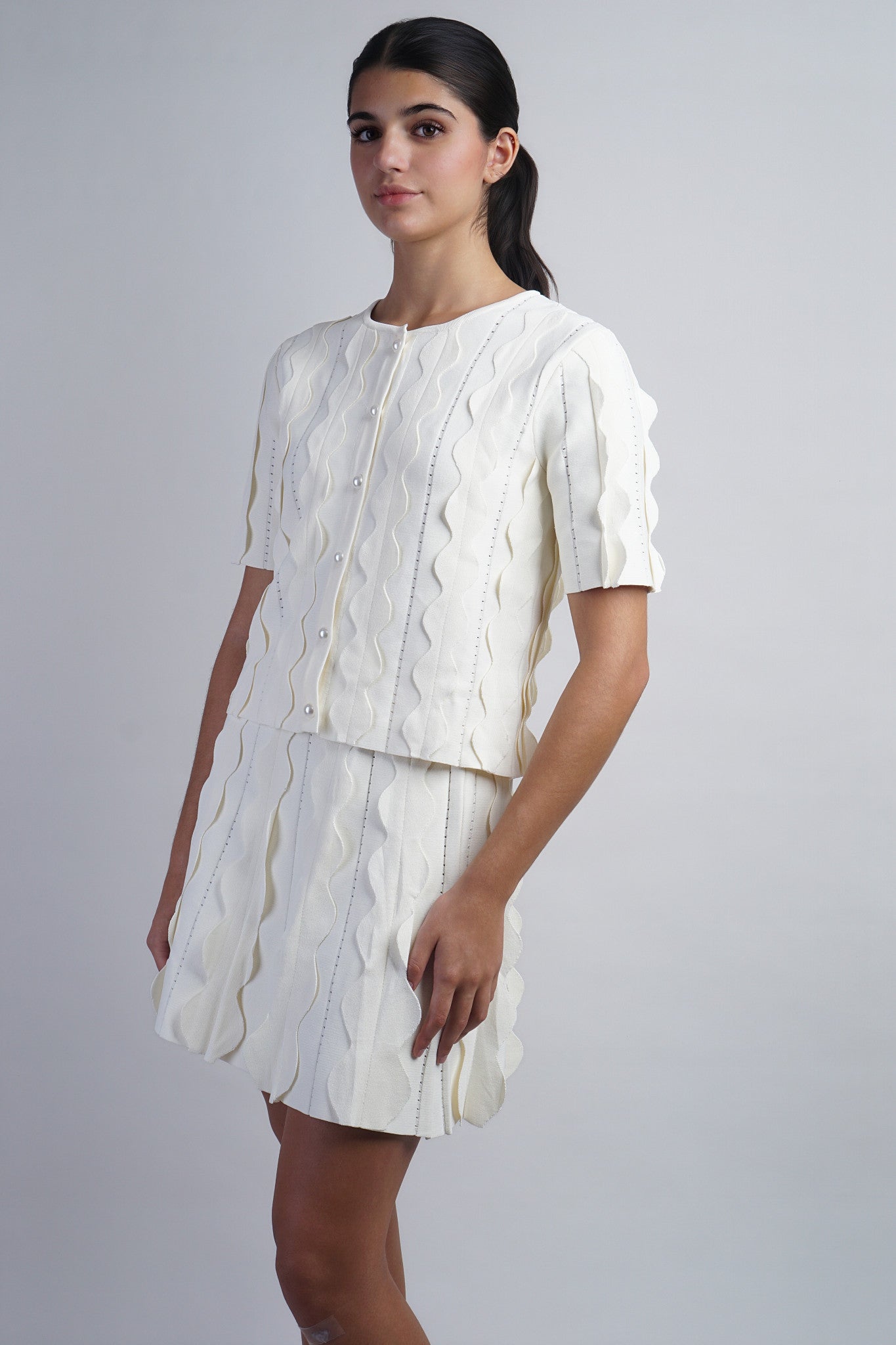 Ivory Set Skirt