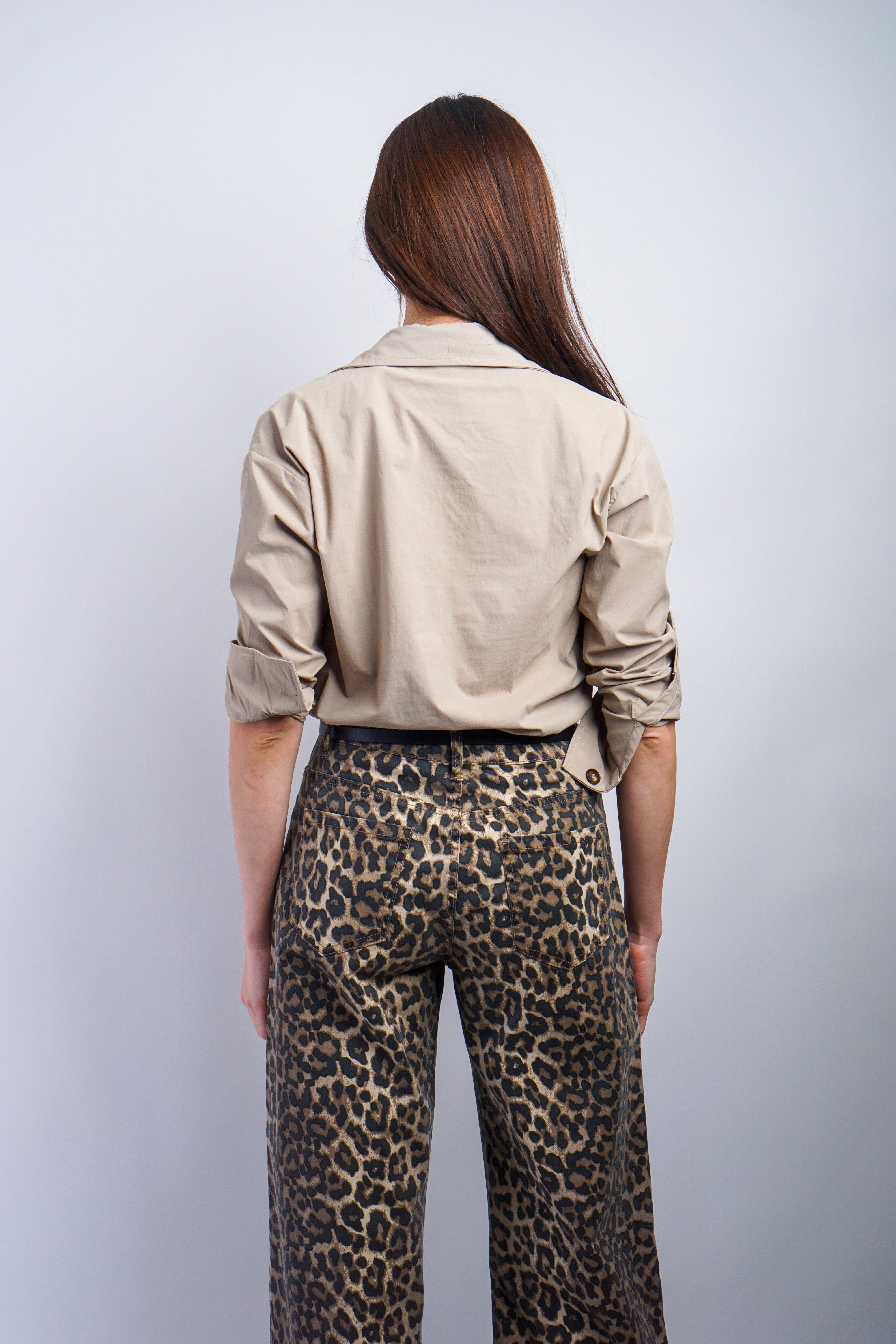 Private Label BODYSUITS Khaki Trench Jacket Bodysuit