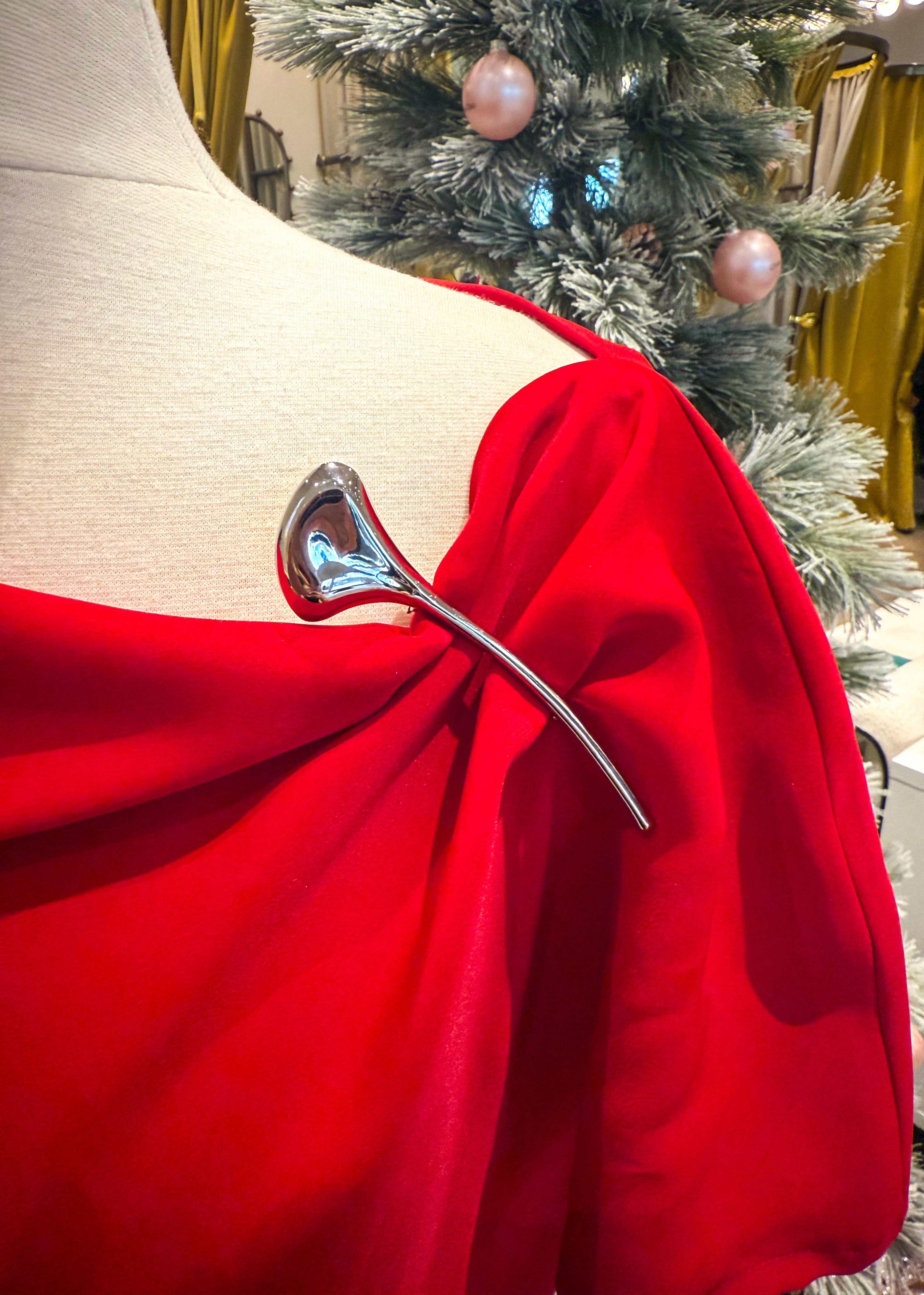 Private Label BROOCHES Silver Leaf Brooch