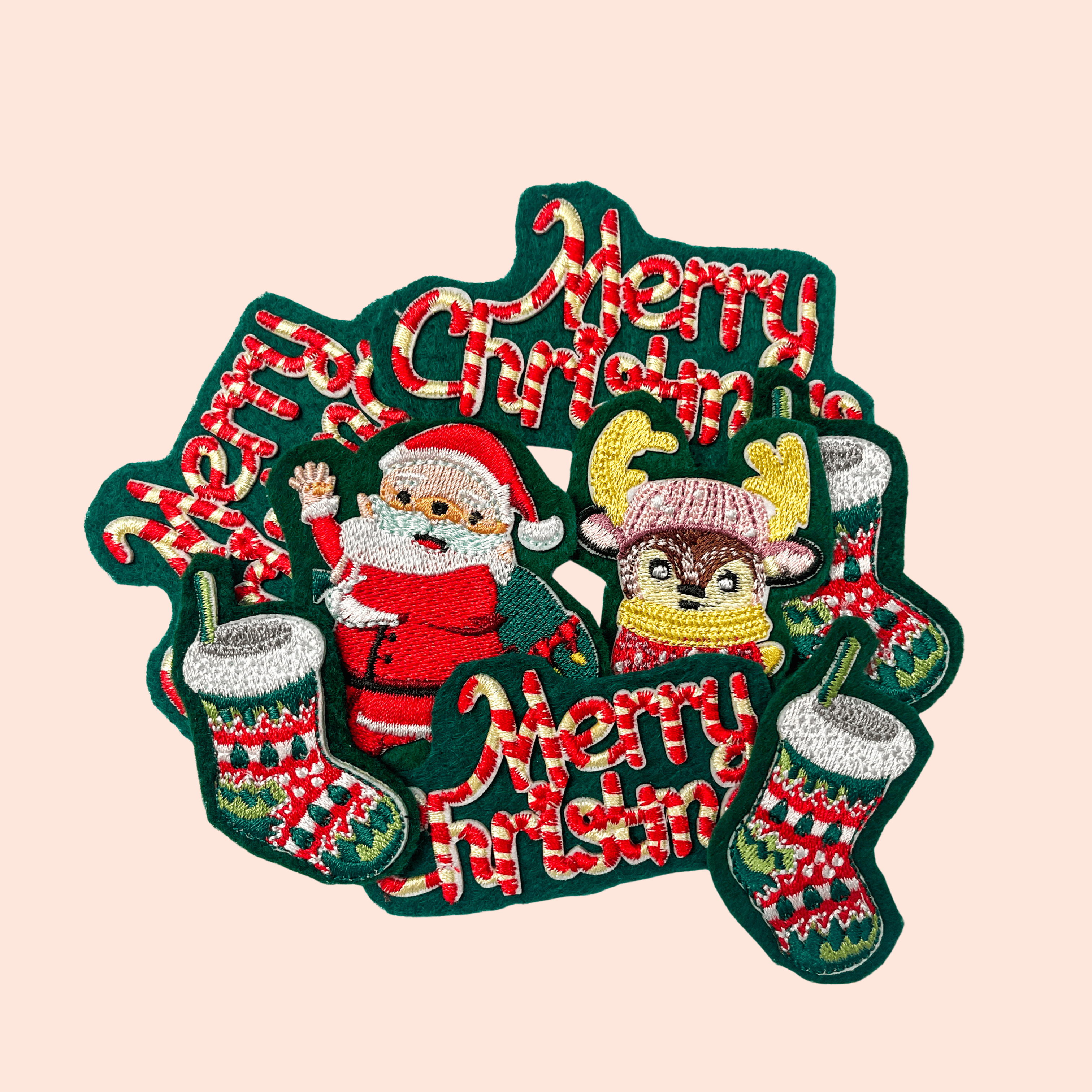 Chloe Dao Christmas Sock Patch