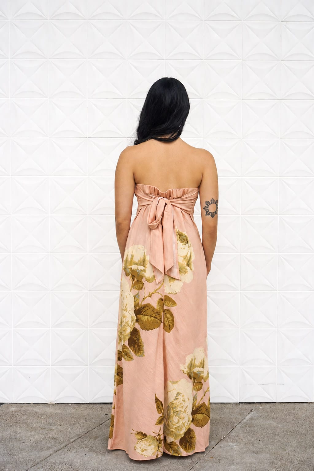 Private Label DRESSES Blush Rose Tube Maxi Dress