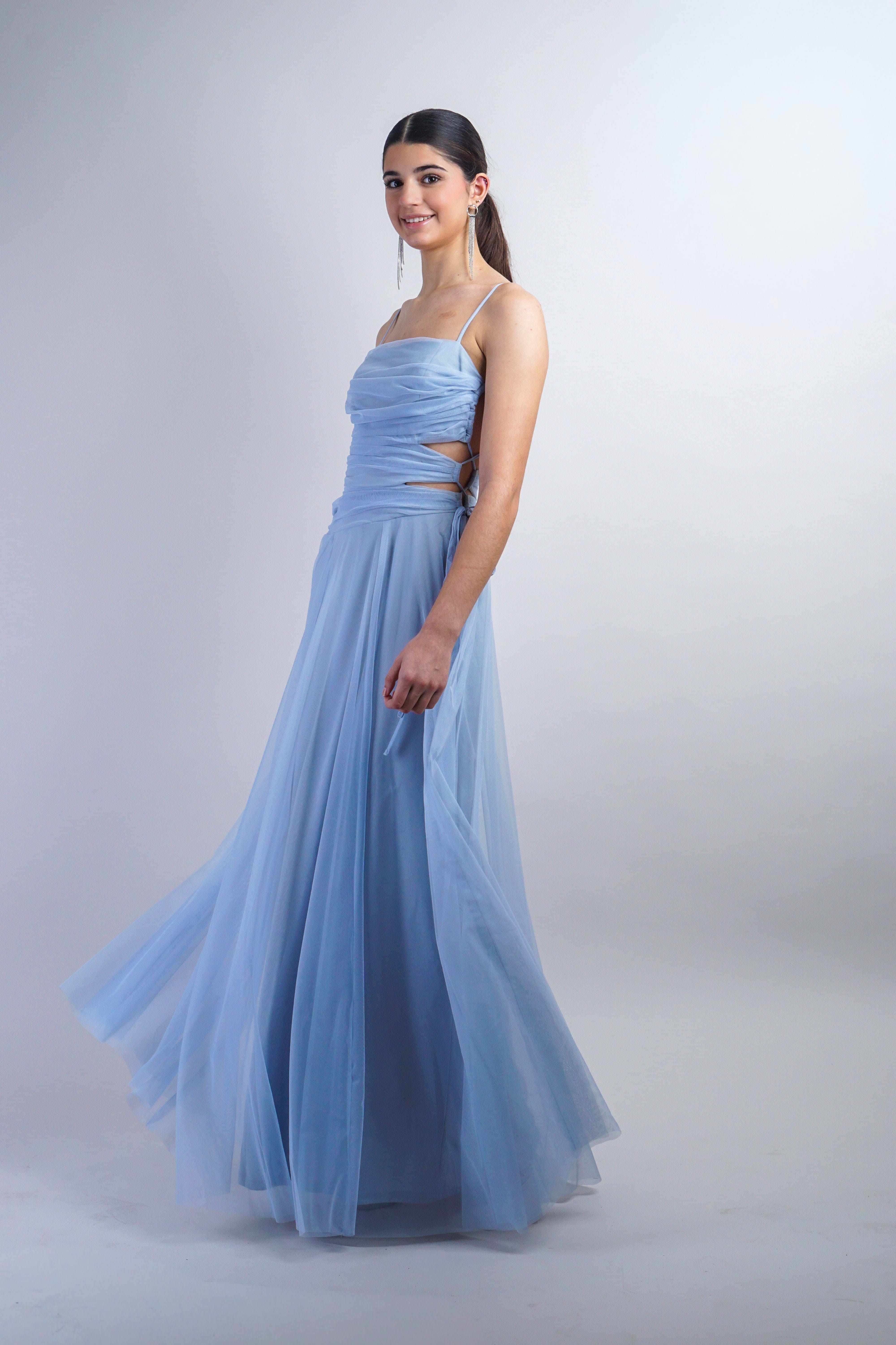 Private Label DRESSES Light Blue Summer A-Line Dress