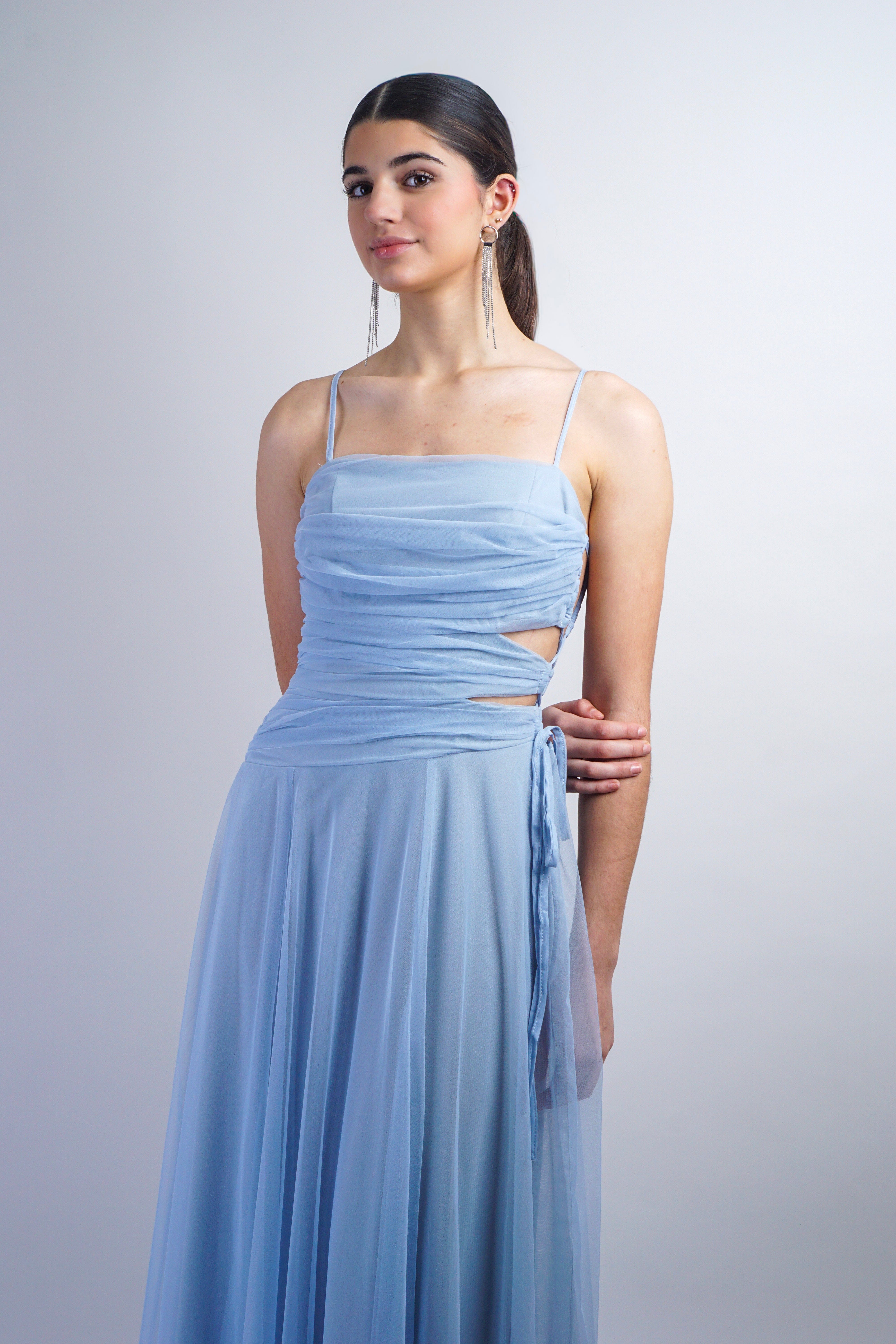 Private Label DRESSES Light Blue Summer A-Line Dress
