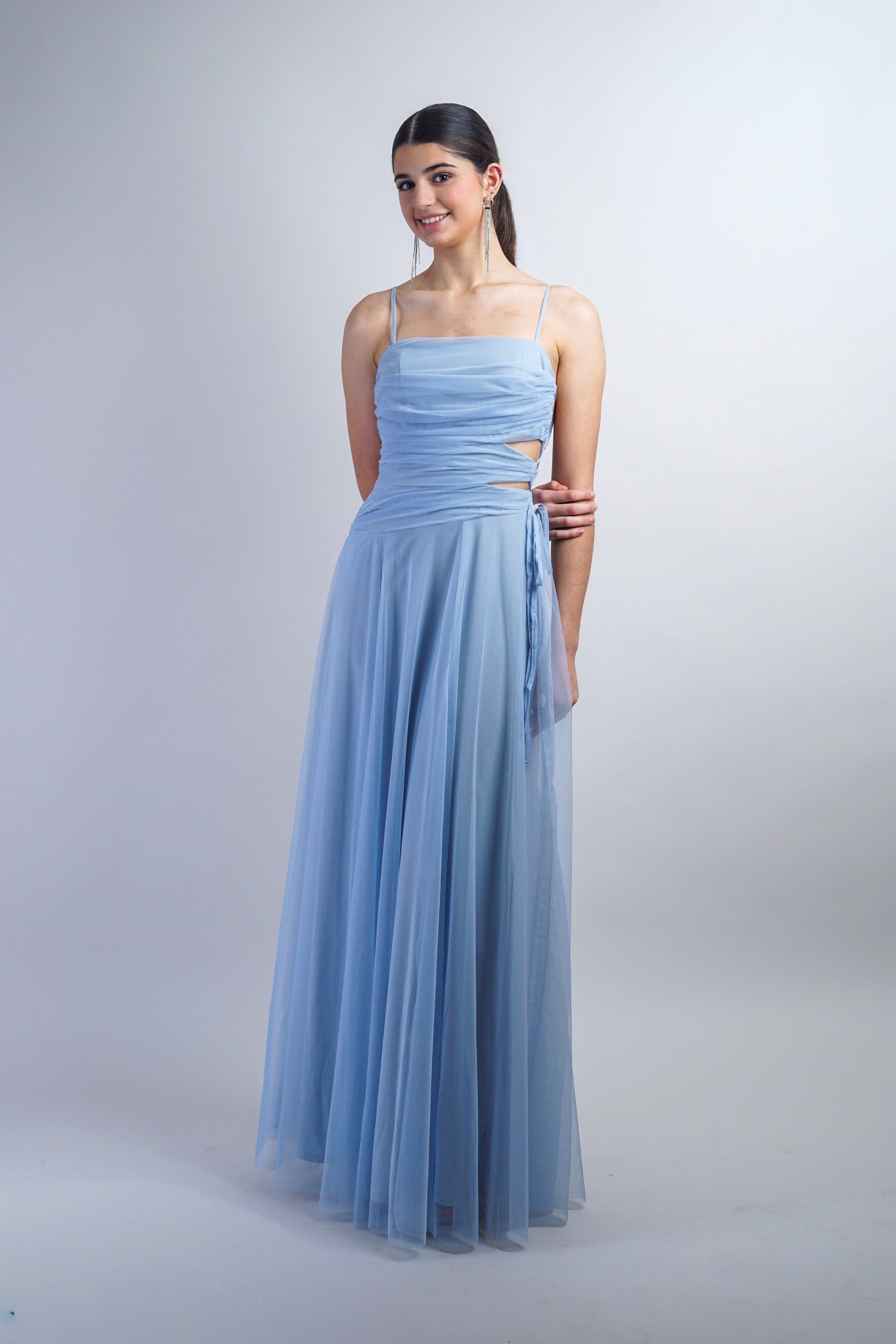 Private Label DRESSES Light Blue Summer A-Line Dress