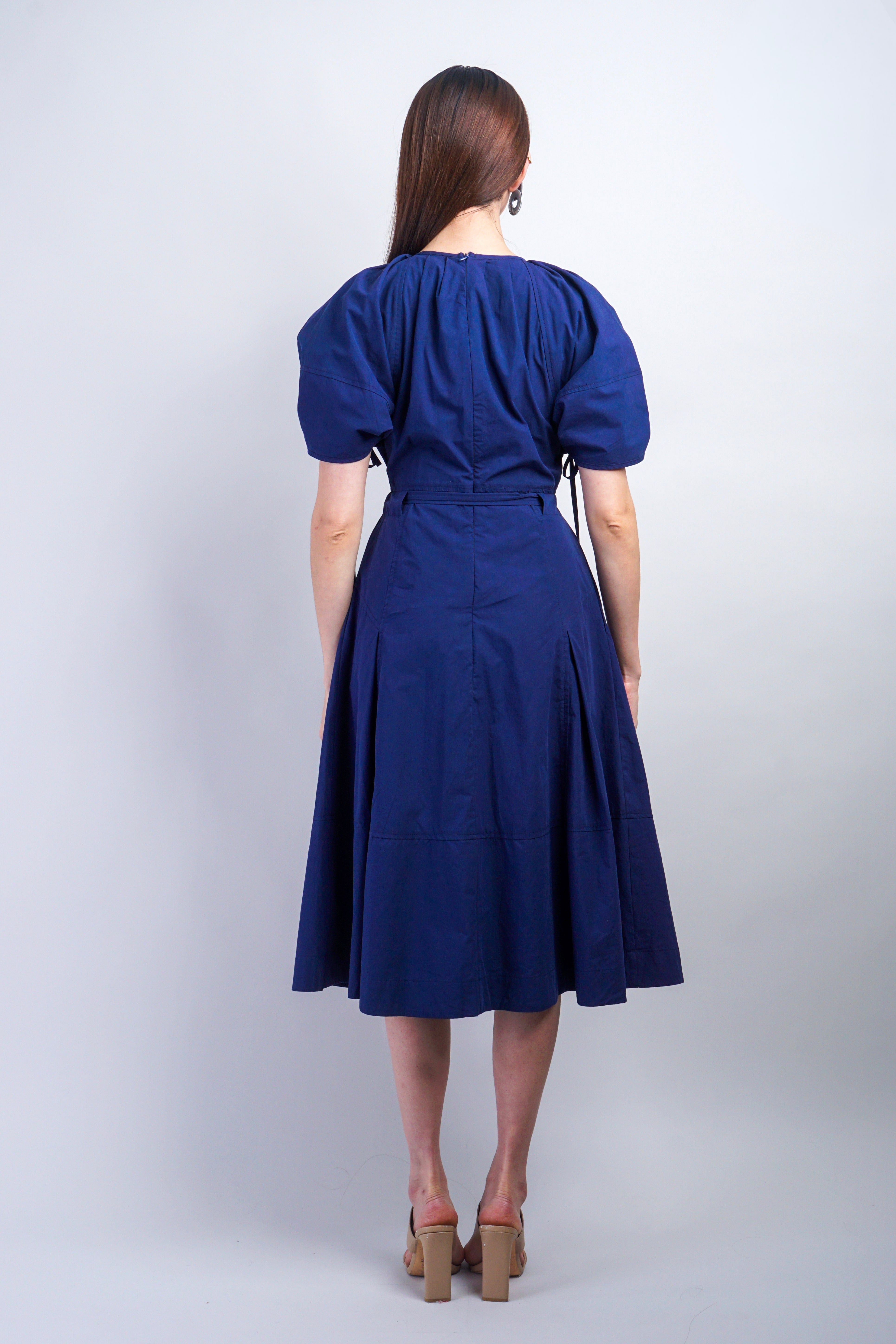 Private Label DRESSES Navy Belt Midi Dress