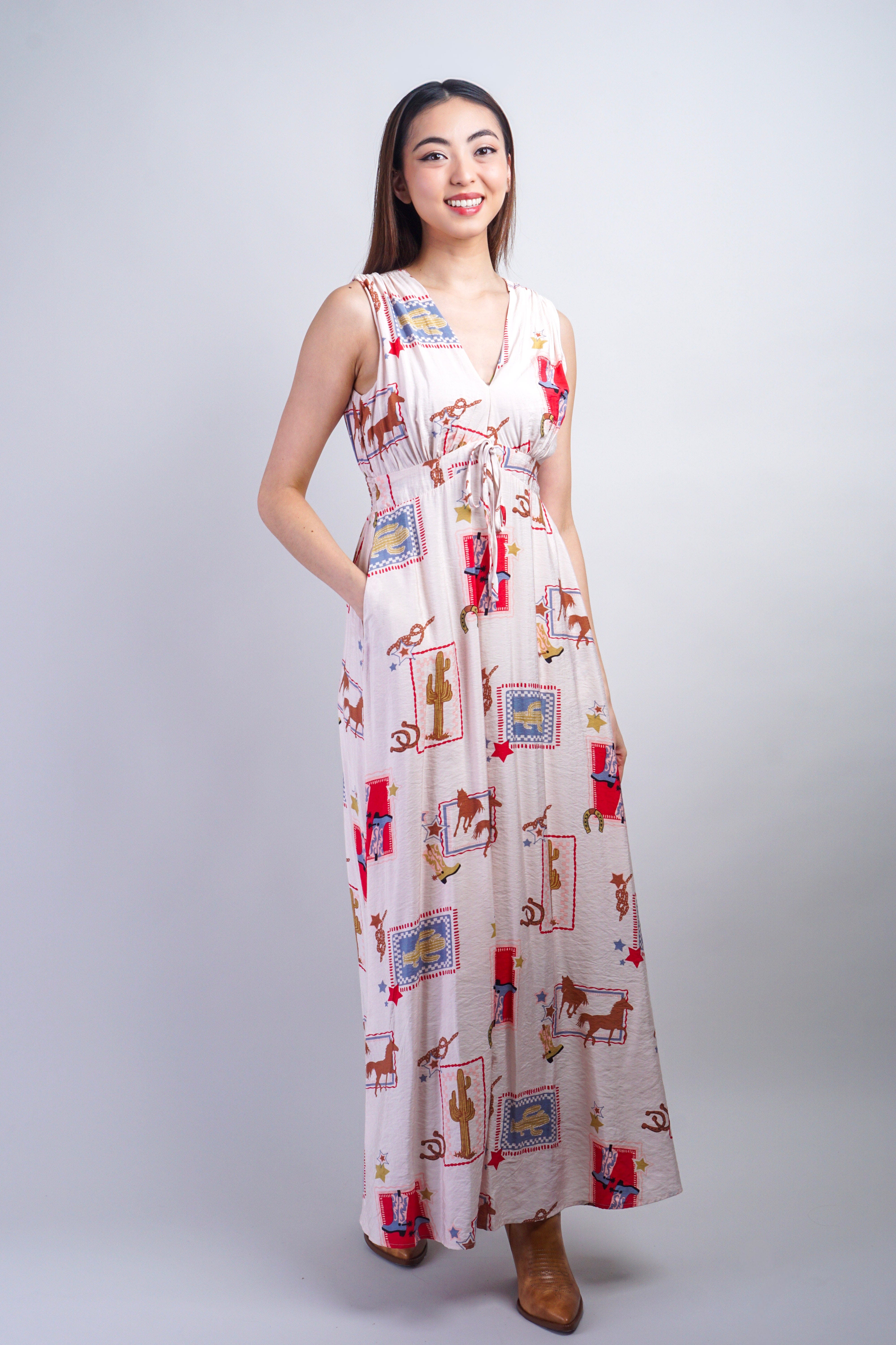 Private Label DRESSES Rodeo Empire Cotton Dress