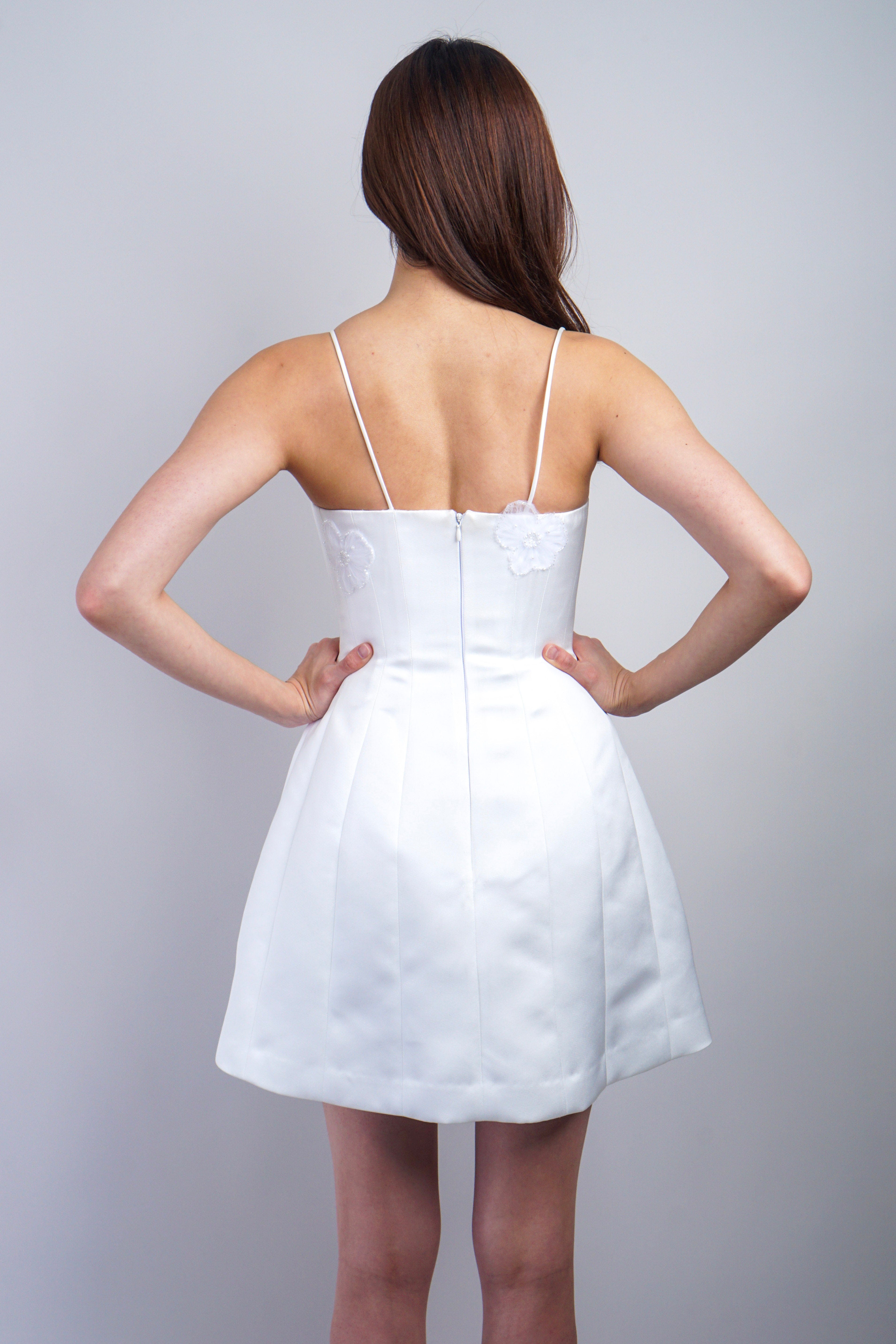 Chloe Dao DRESSES White Corset Dress