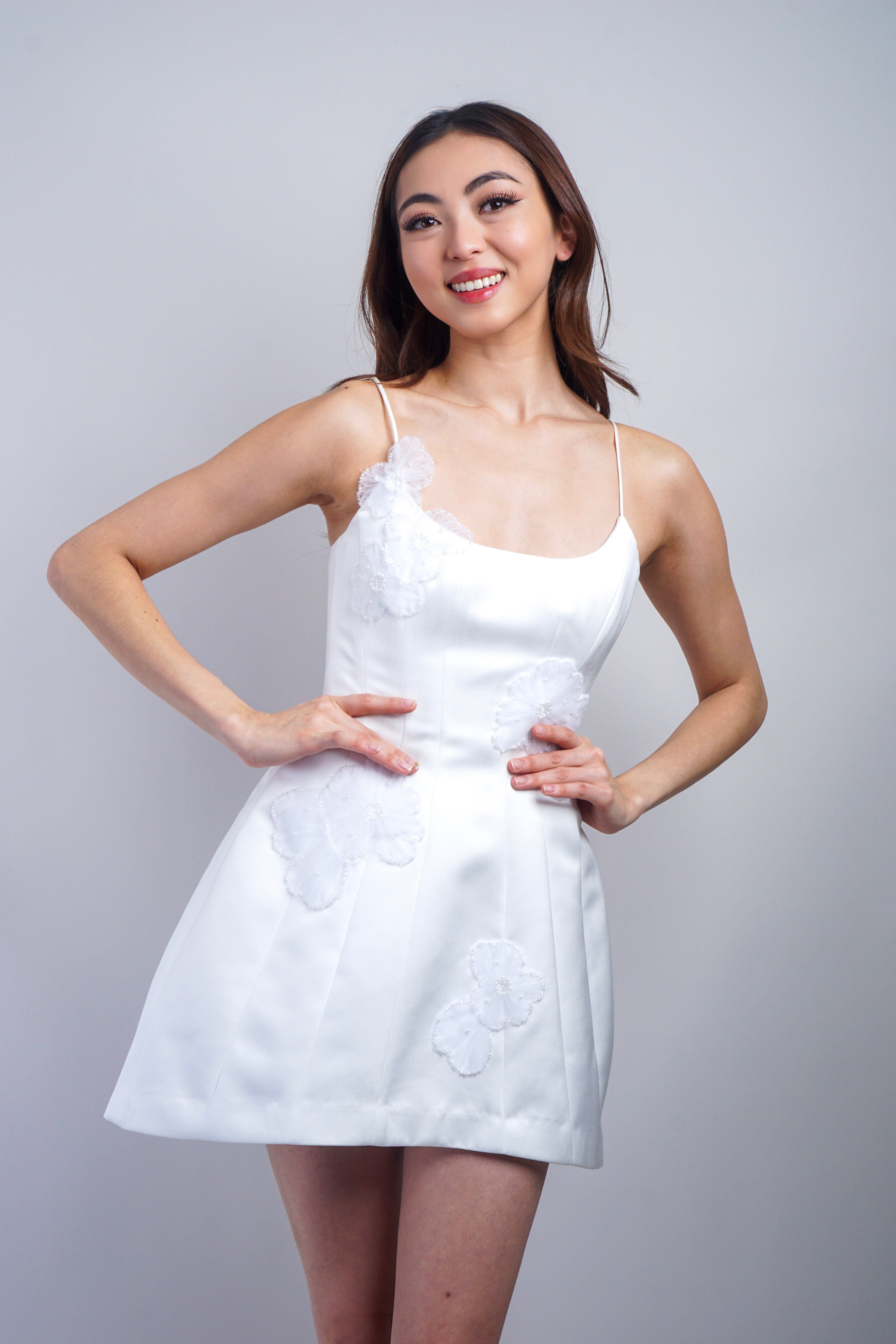 Chloe Dao DRESSES White Corset Dress