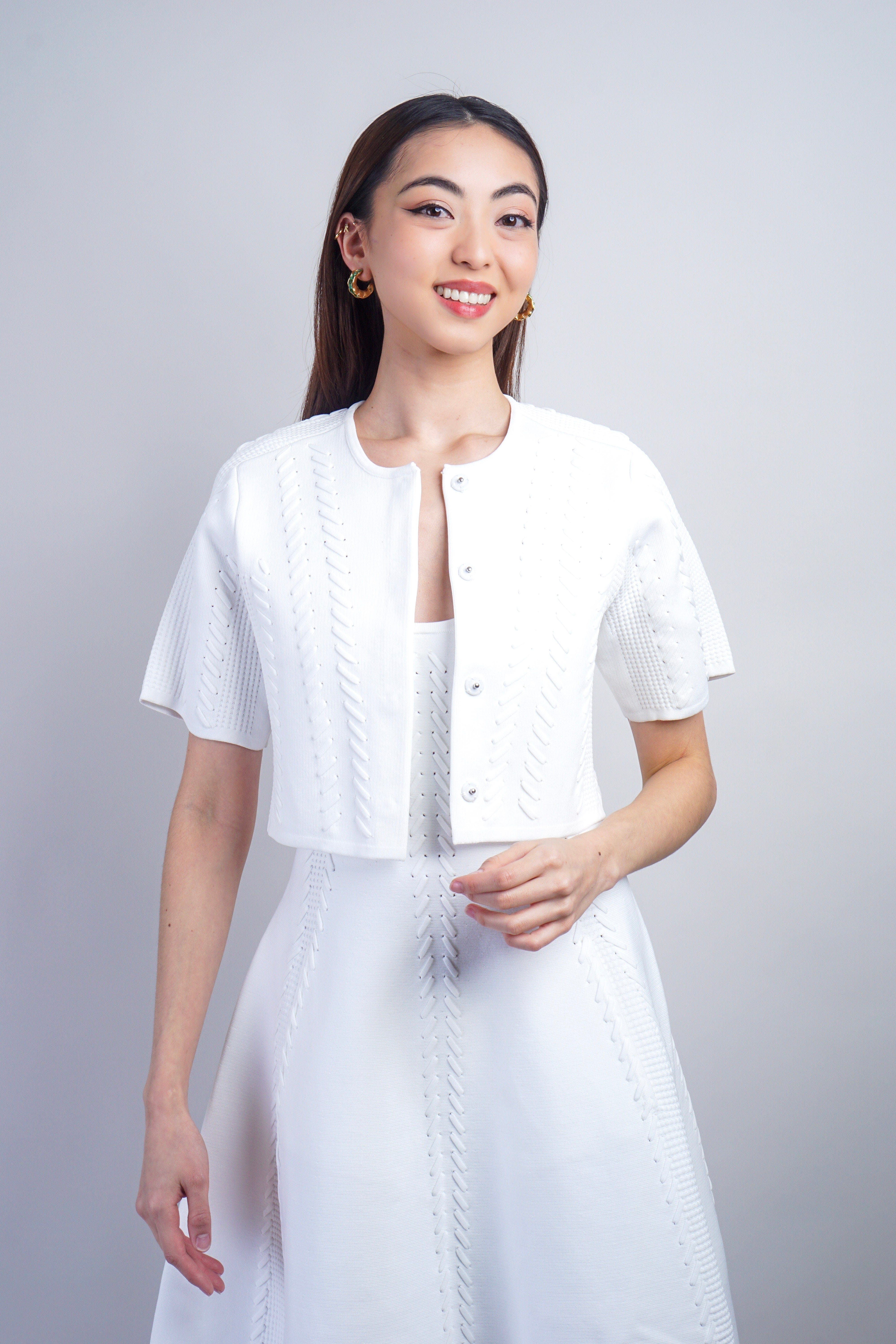 Private Label JACKETS White Modern Jacket